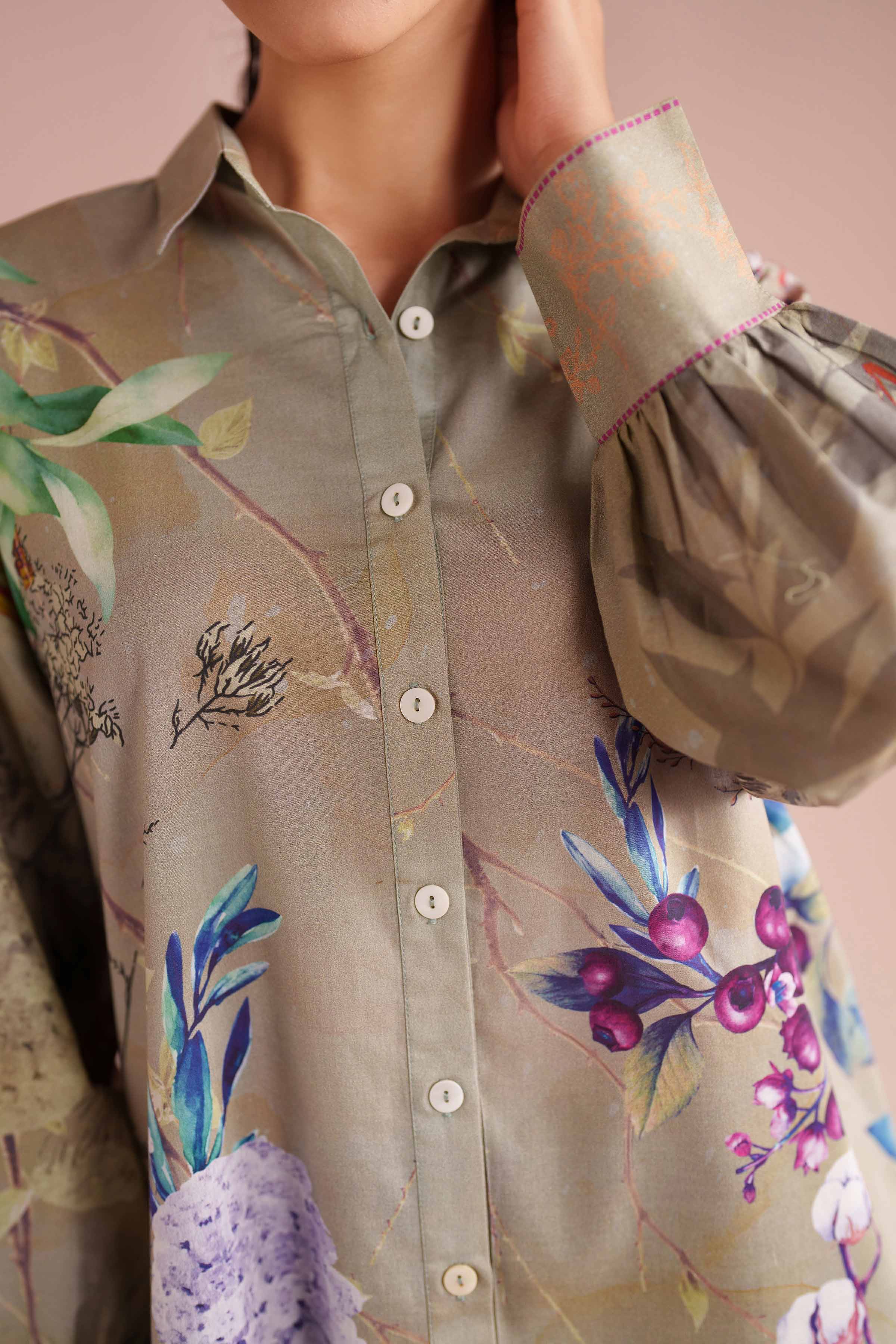 Printed Tunic - AS26-01 for Women - Pret Collection | Nishat | Shop Online