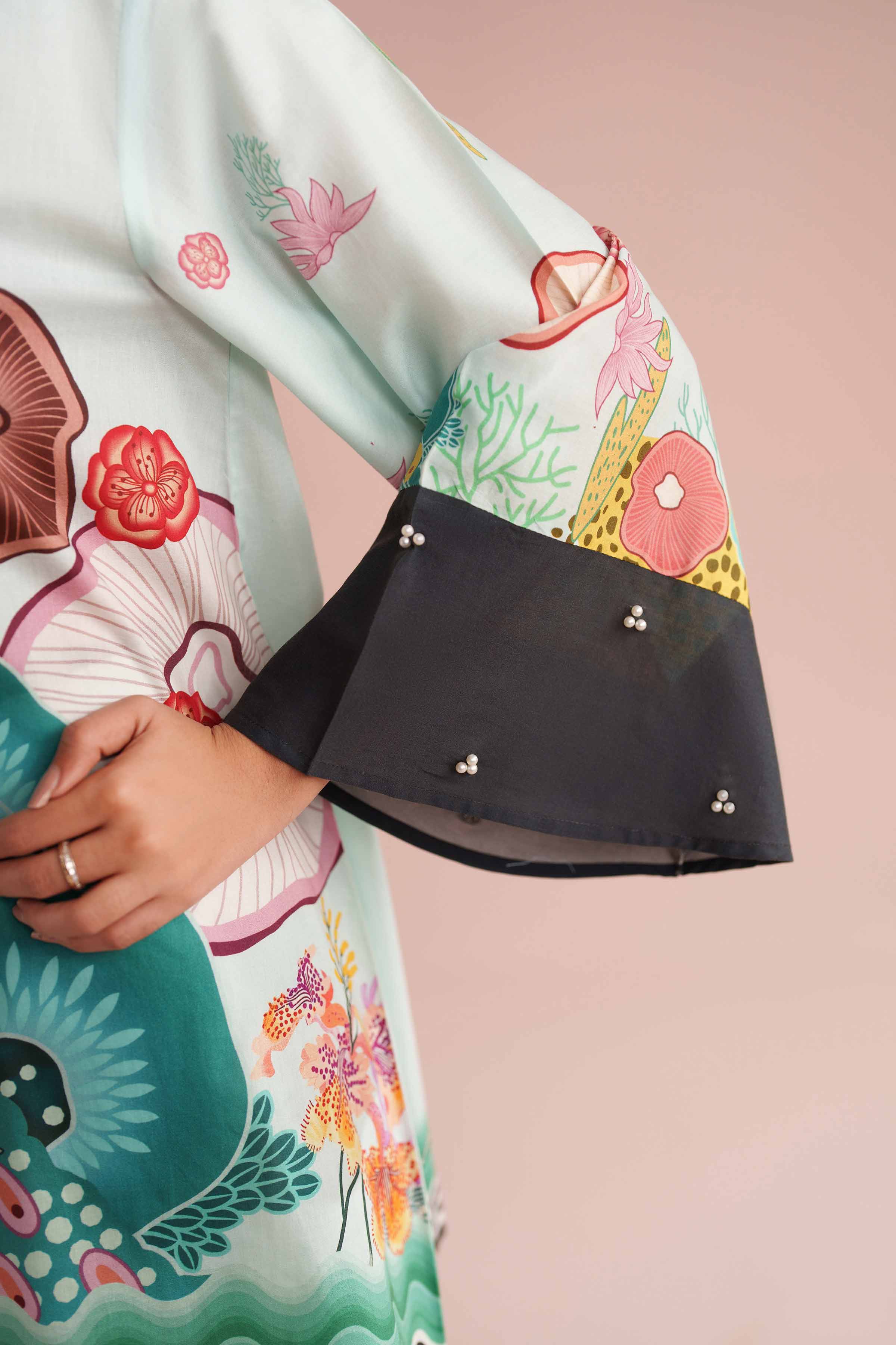 2 Piece - Printed Suit - AS26-02 for Women - Pret Collection | Nishat | Shop Online