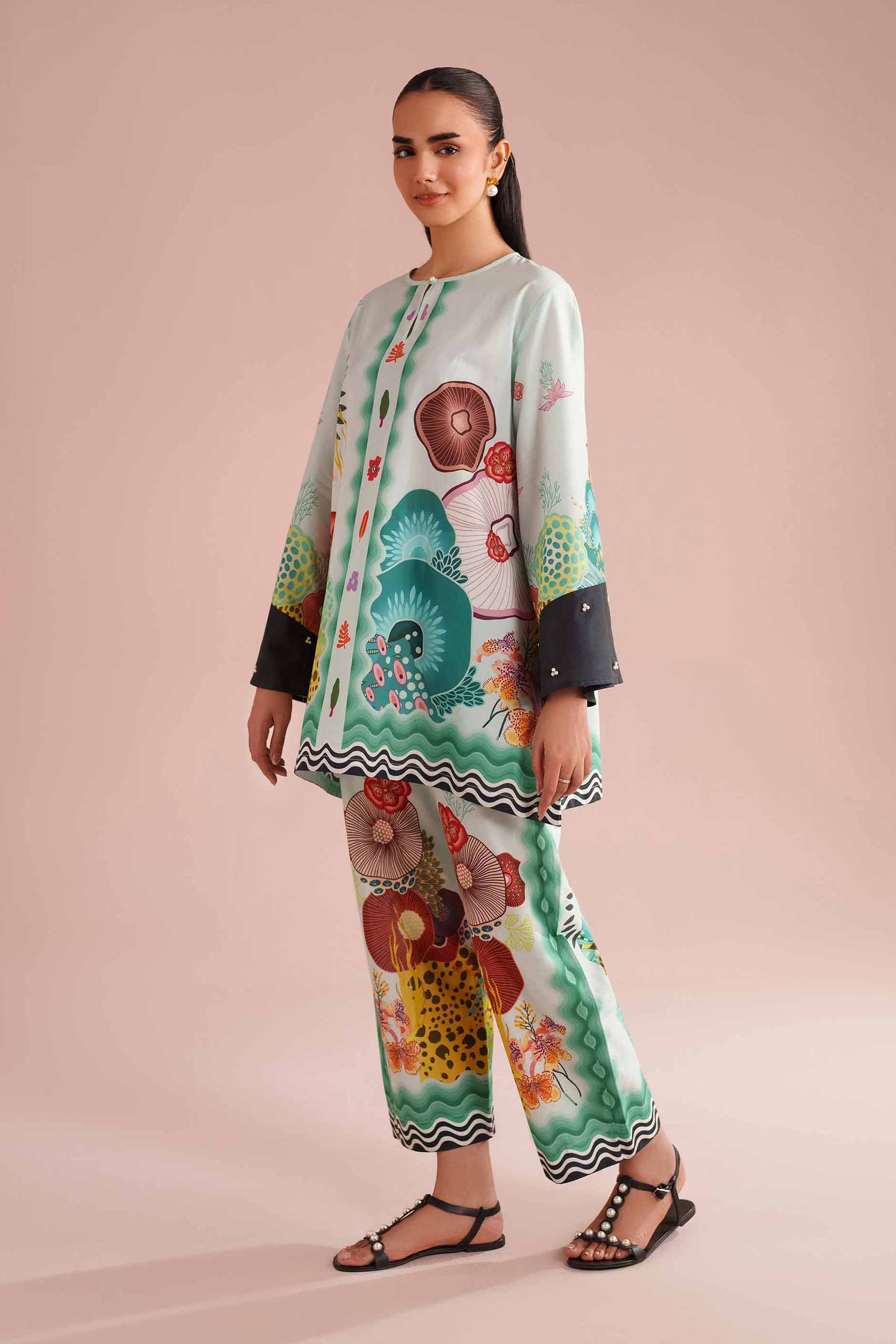 2 Piece - Printed Suit - AS26-02 for Women - Pret Collection | Nishat | Shop Online