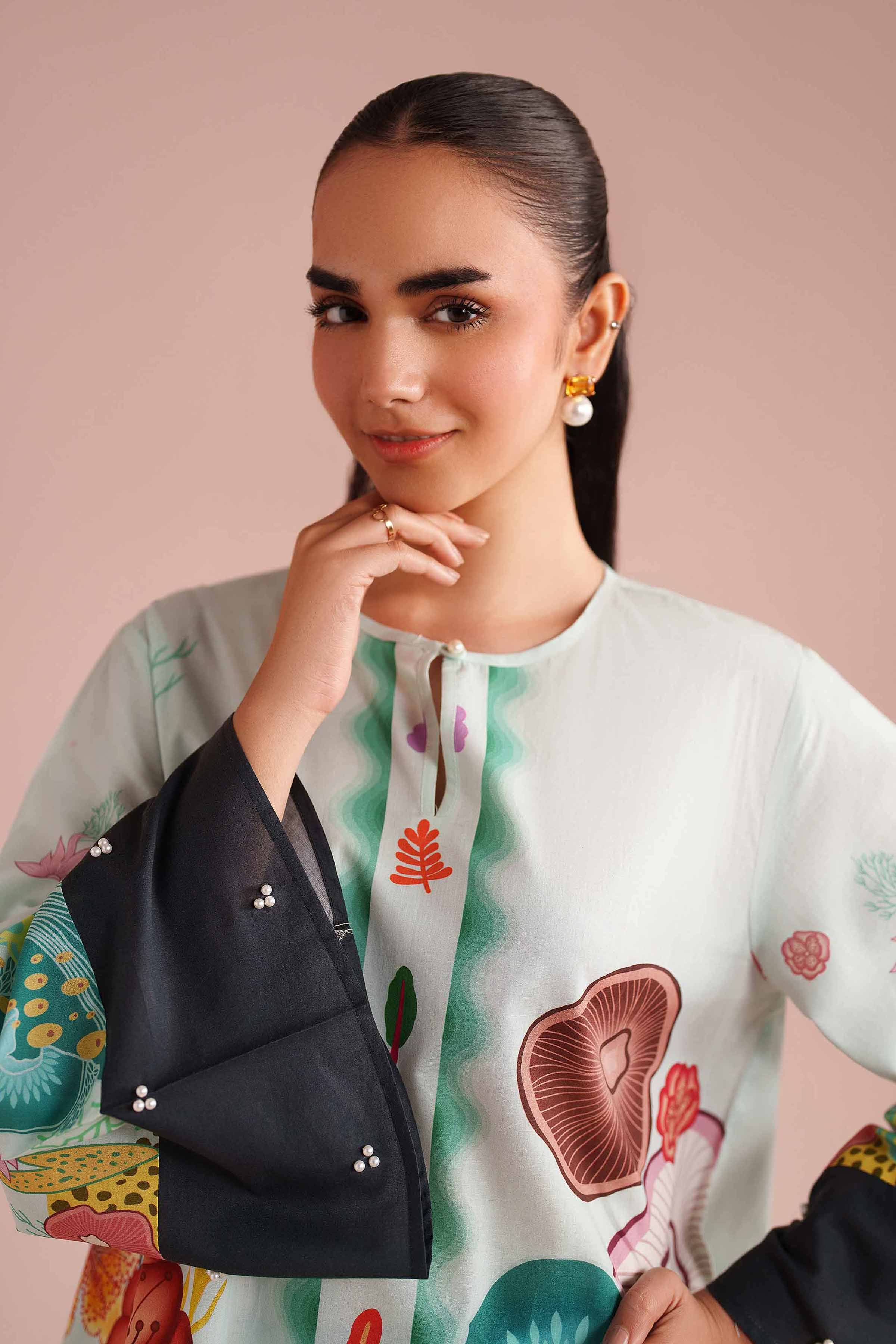 2 Piece - Printed Suit - AS26-02 for Women - Pret Collection | Nishat | Shop Online