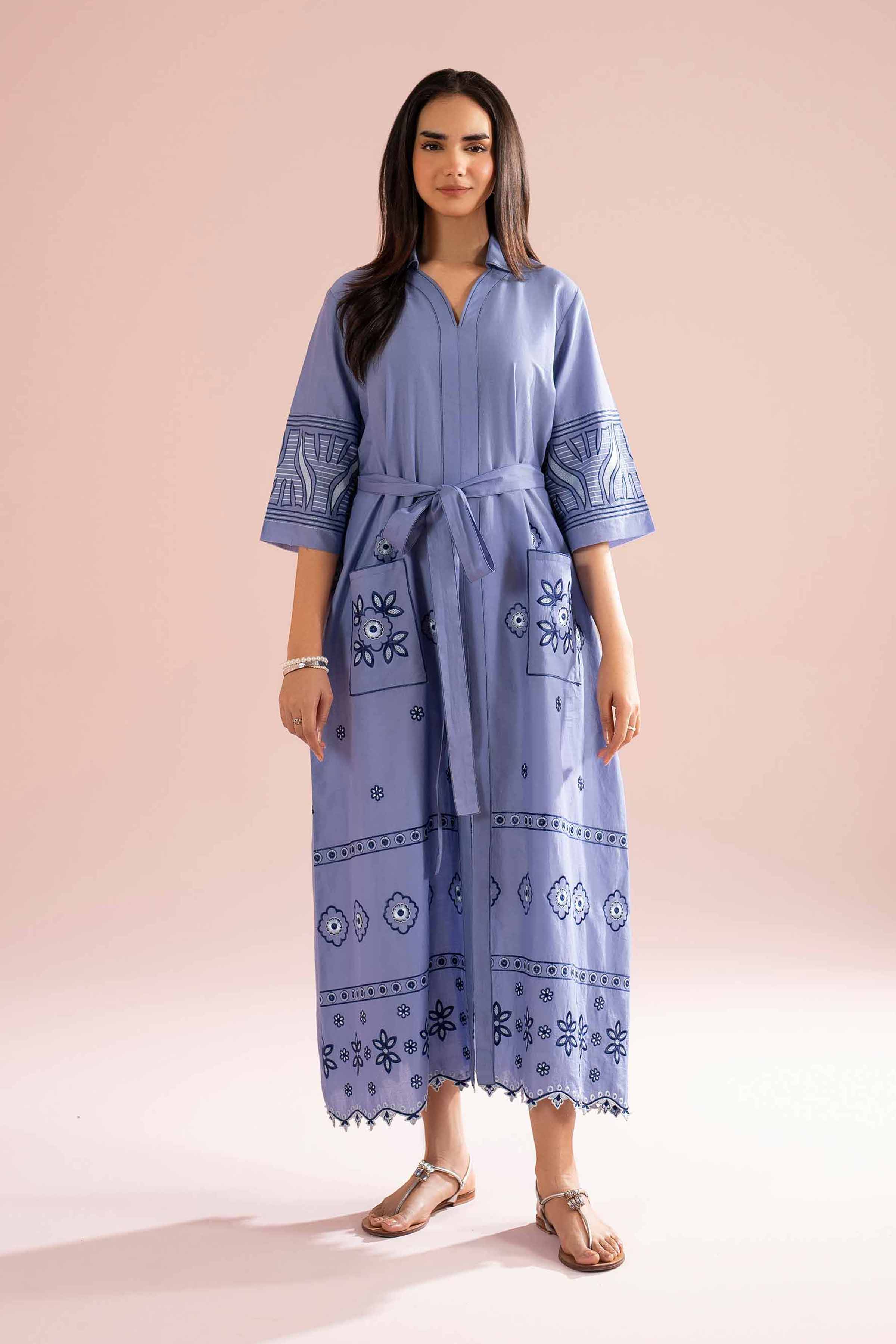 Embroidered Dress - AS26-03 for Women - Pret Collection | Nishat | Shop Online