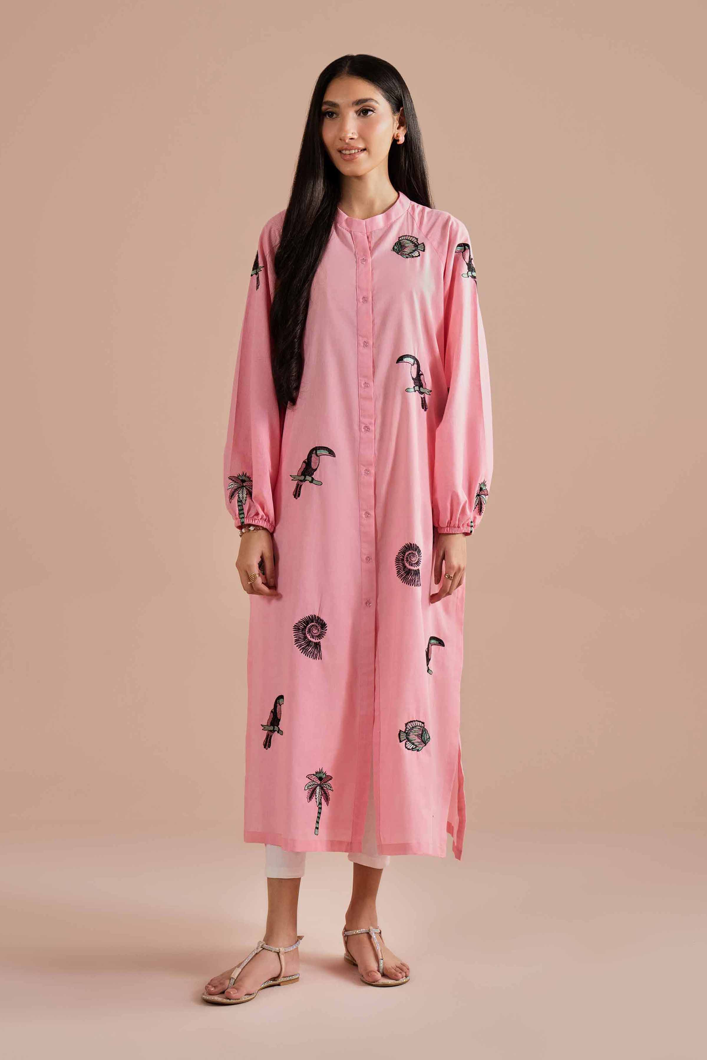 Embroidered Dress - AS26-09 for Women - Pret Collection | Nishat | Shop Online