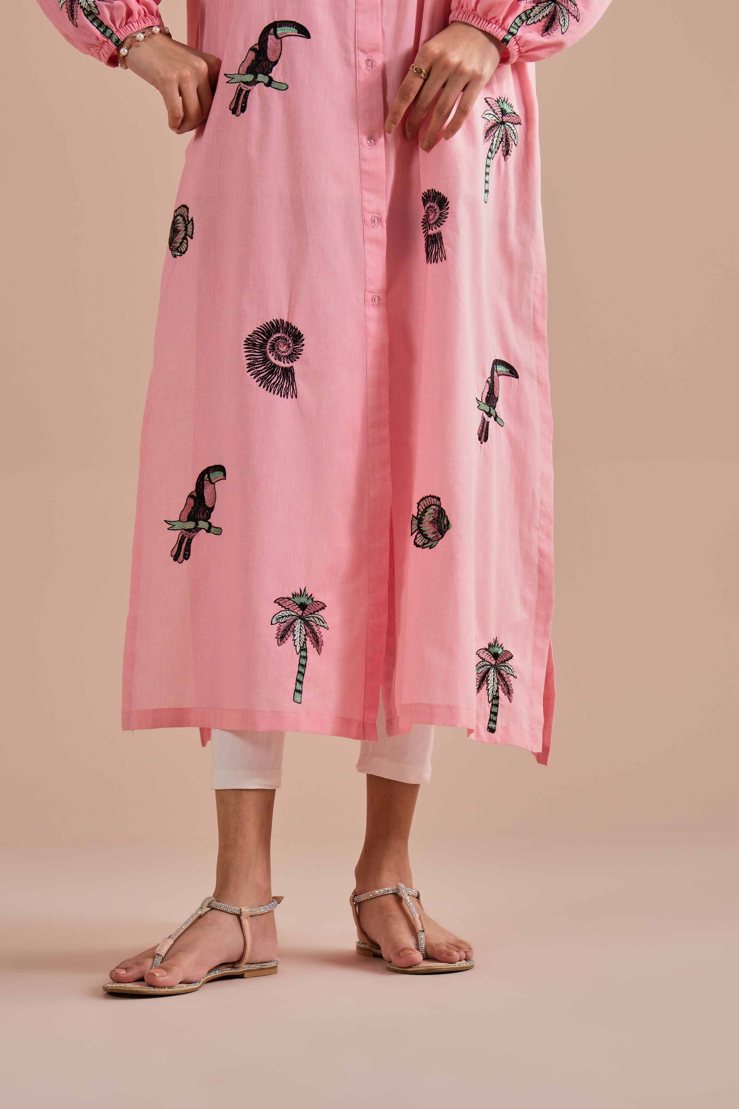 Embroidered Dress - AS26-09 for Women - Pret Collection | Nishat | Shop Online