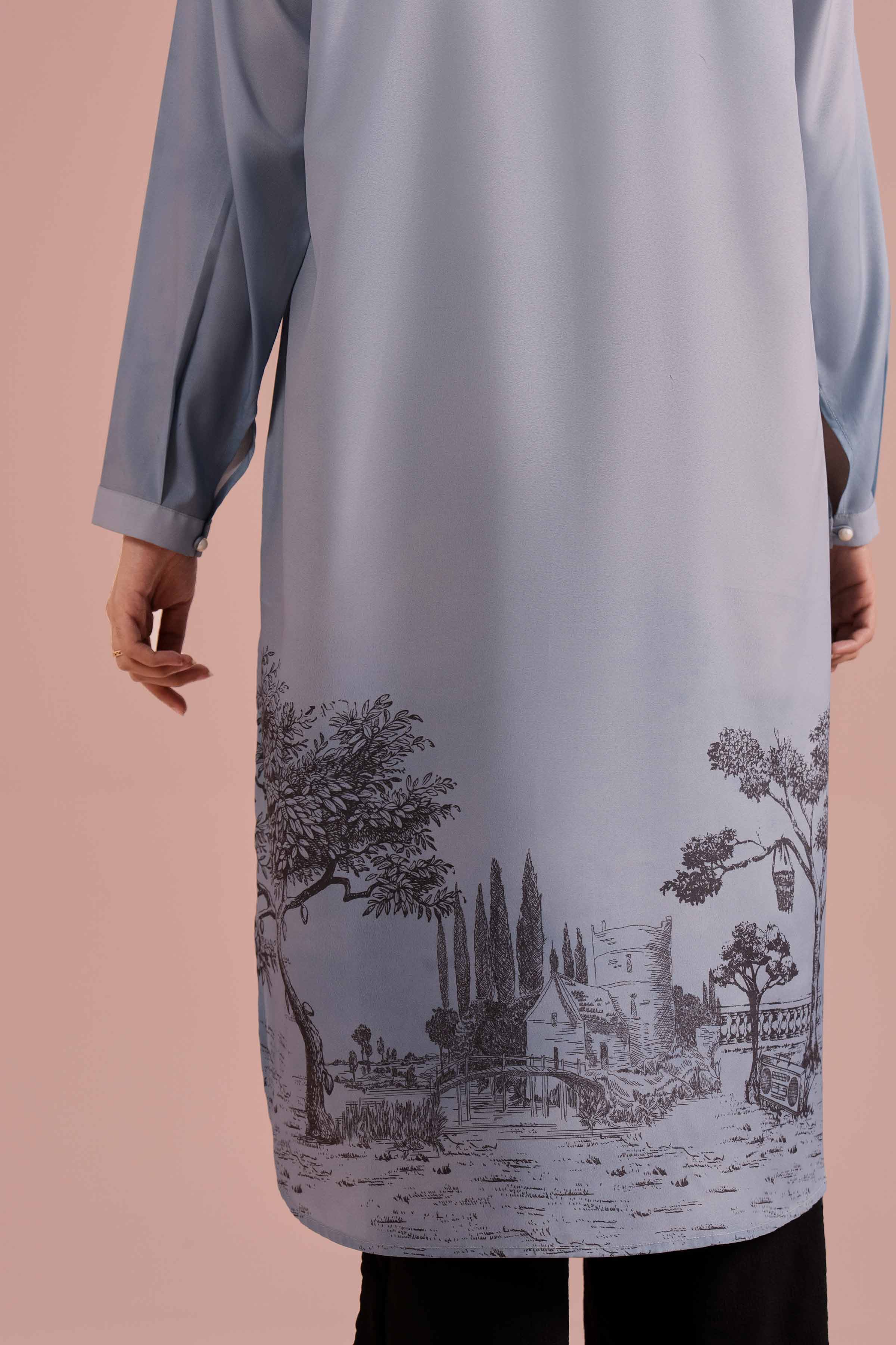 Printed Tunic - AS26-11 for Women - Pret Collection | Nishat | Shop Online