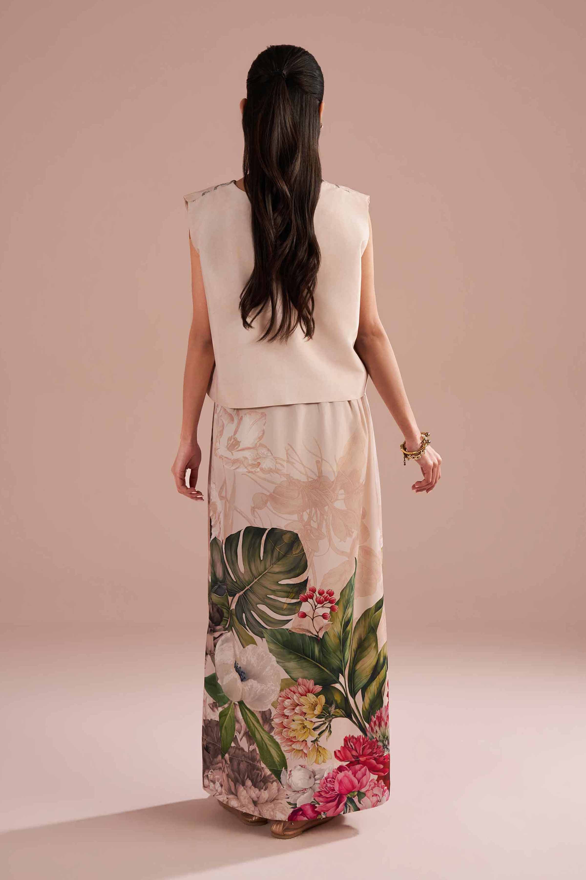 2 Piece - Embroidered Suit - AS26-12