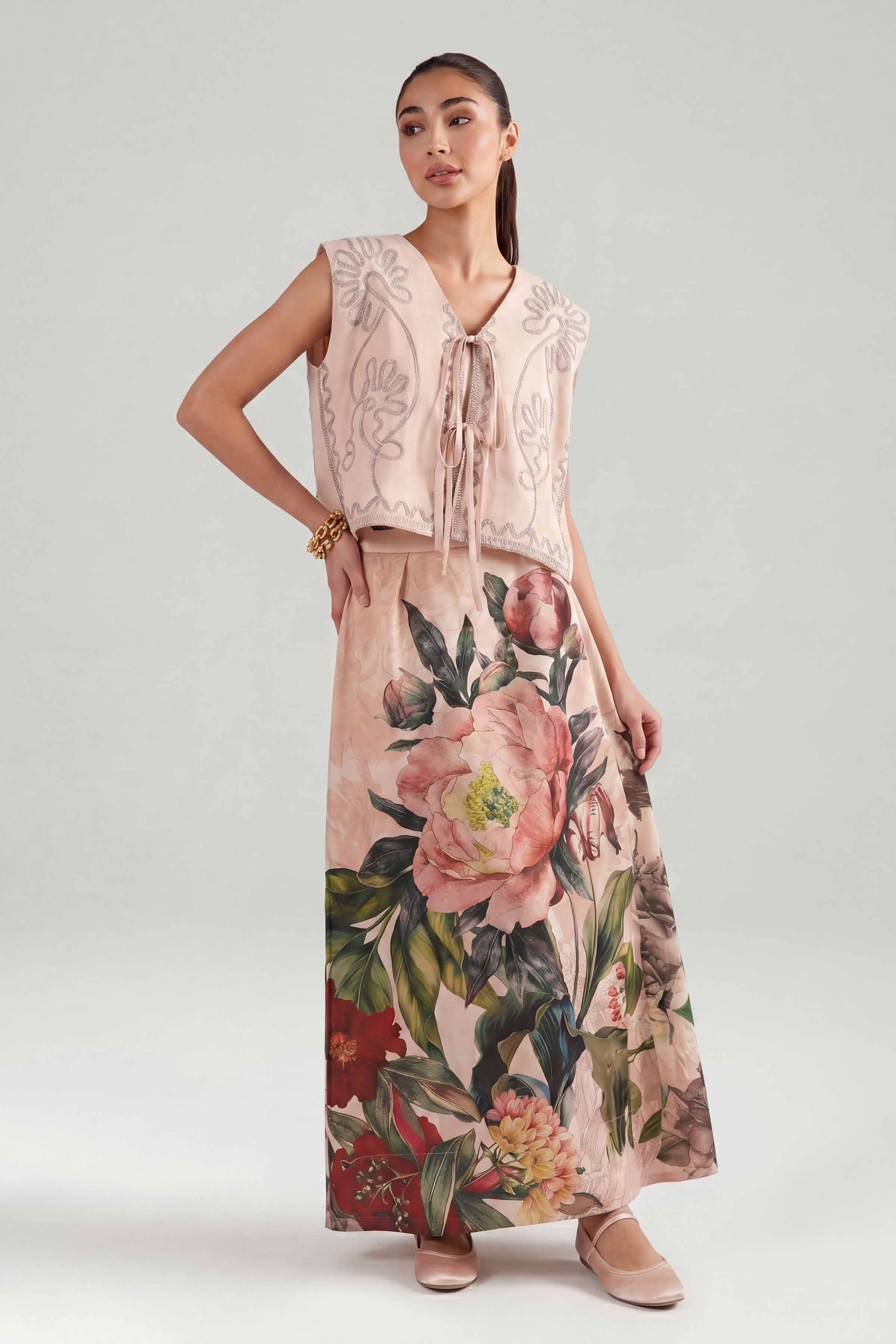 2 Piece - Embroidered Suit - AS26-12
