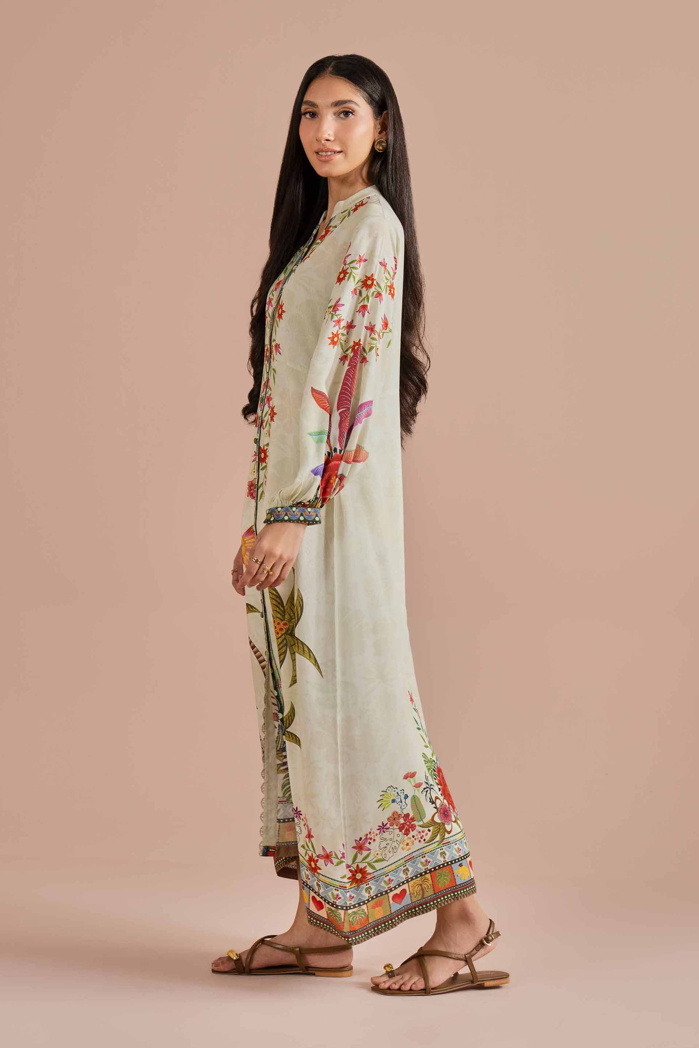 Printed Dress - AS26-15 for Women - Pret Collection | Nishat | Shop Online