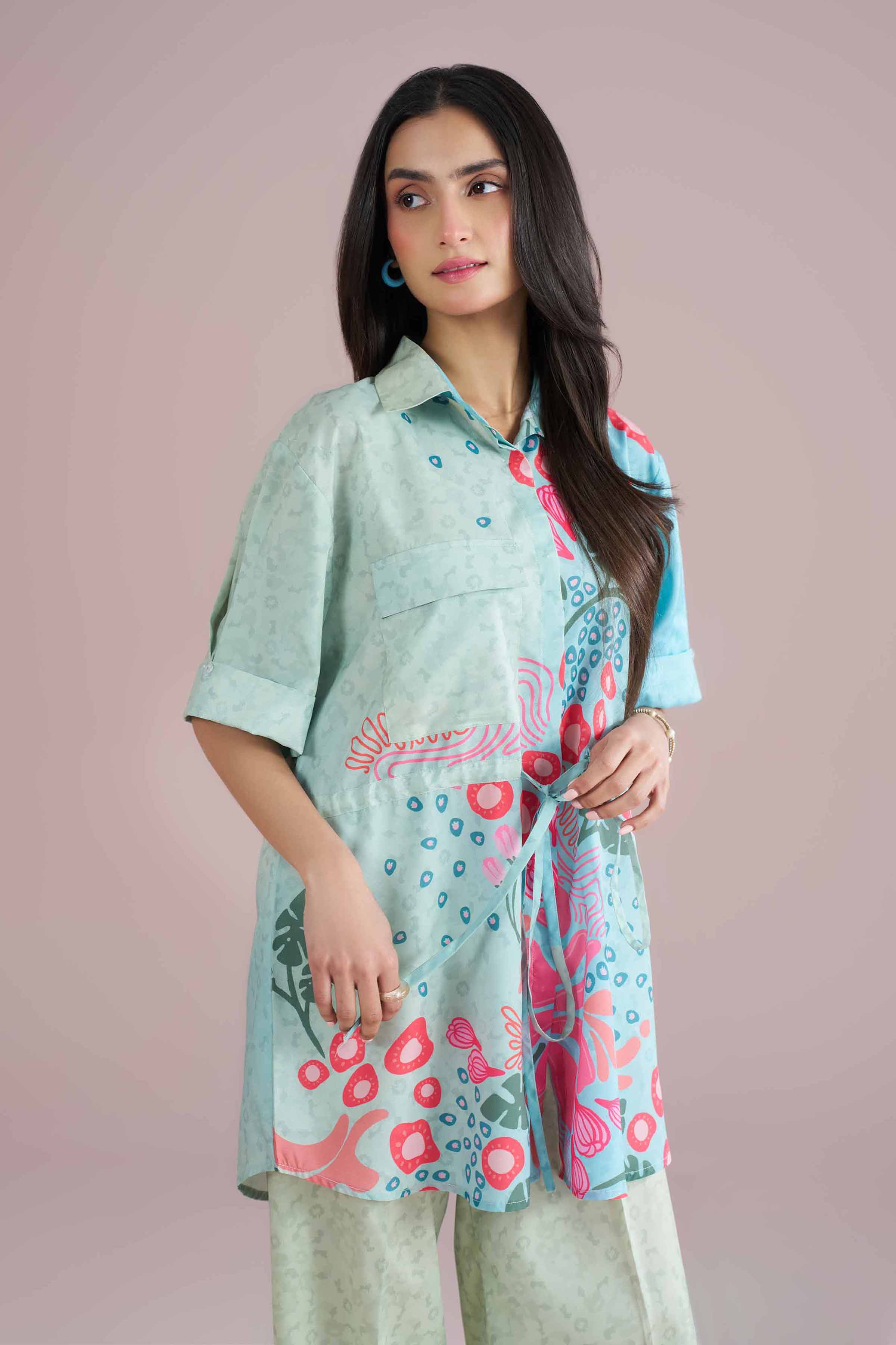 2 Piece - Printed Suit - AS26-17 for Women - Pret Collection | Nishat | Shop Online