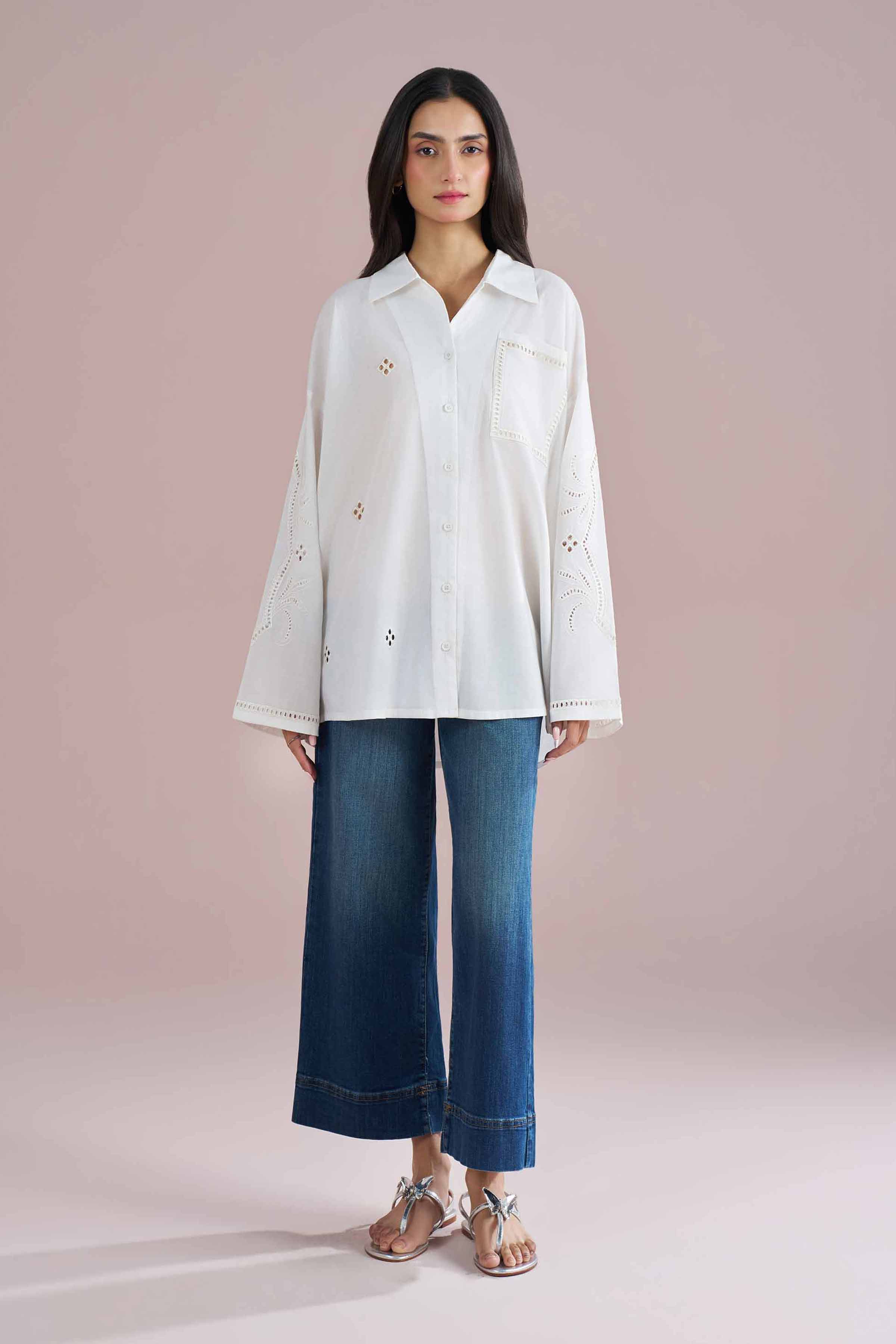 Embroidered Tunic - AS26-38 for Women - Pret Collection | Nishat | Shop Online