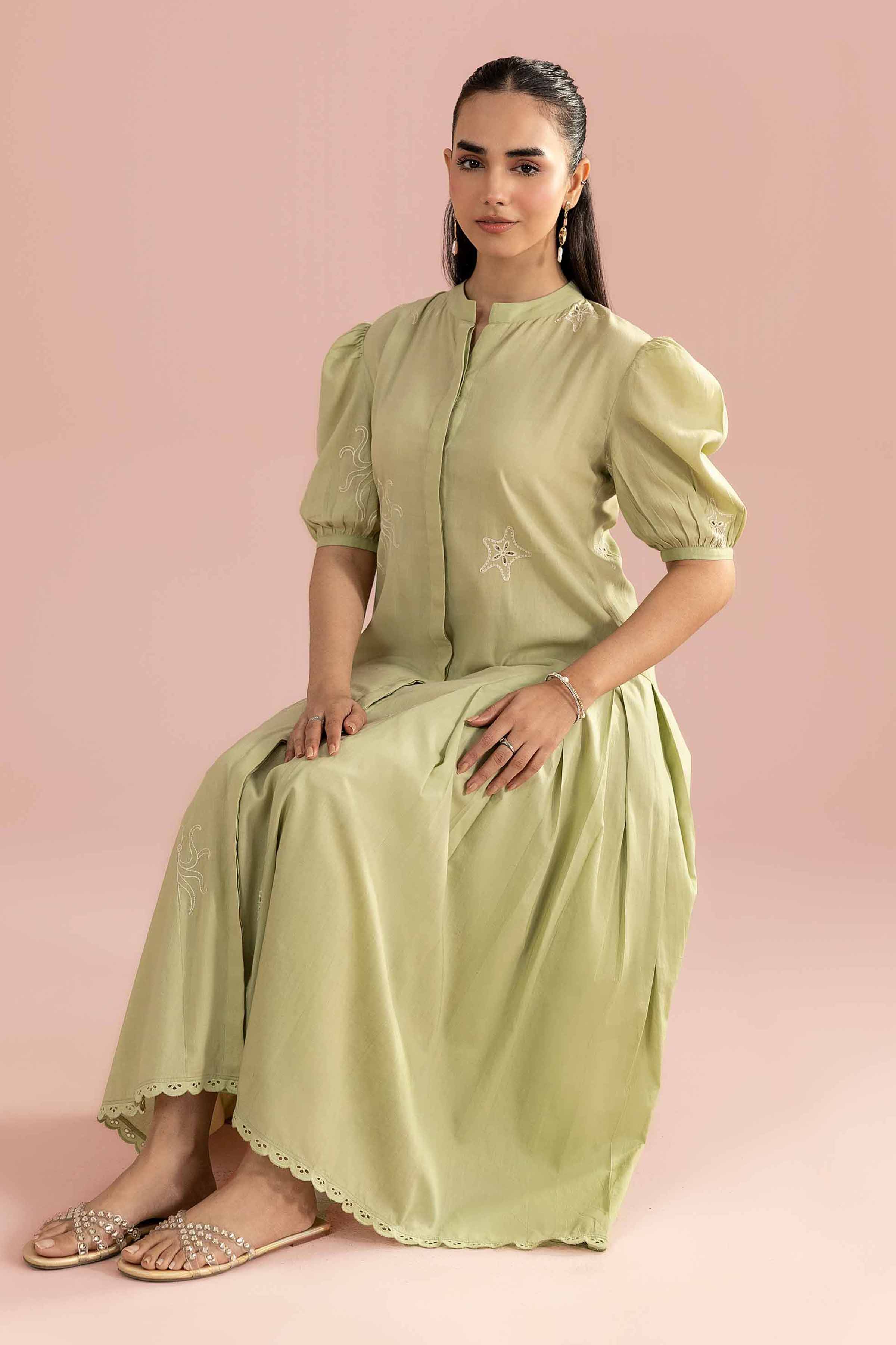 Embroidered Dress - AS26-54 Aura Summer 2026 ( February )