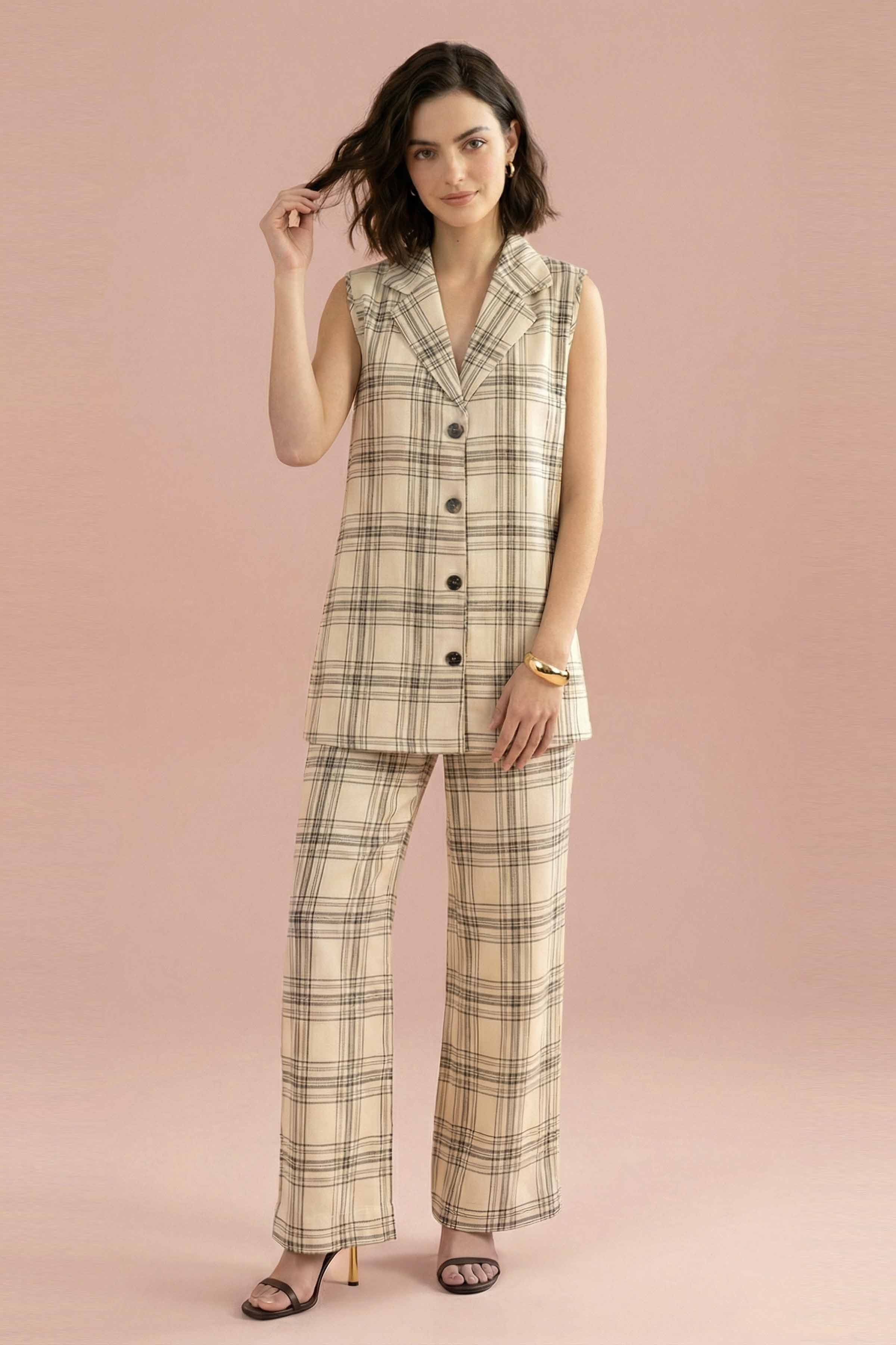 2 Piece - Printed Suit - AS26-59