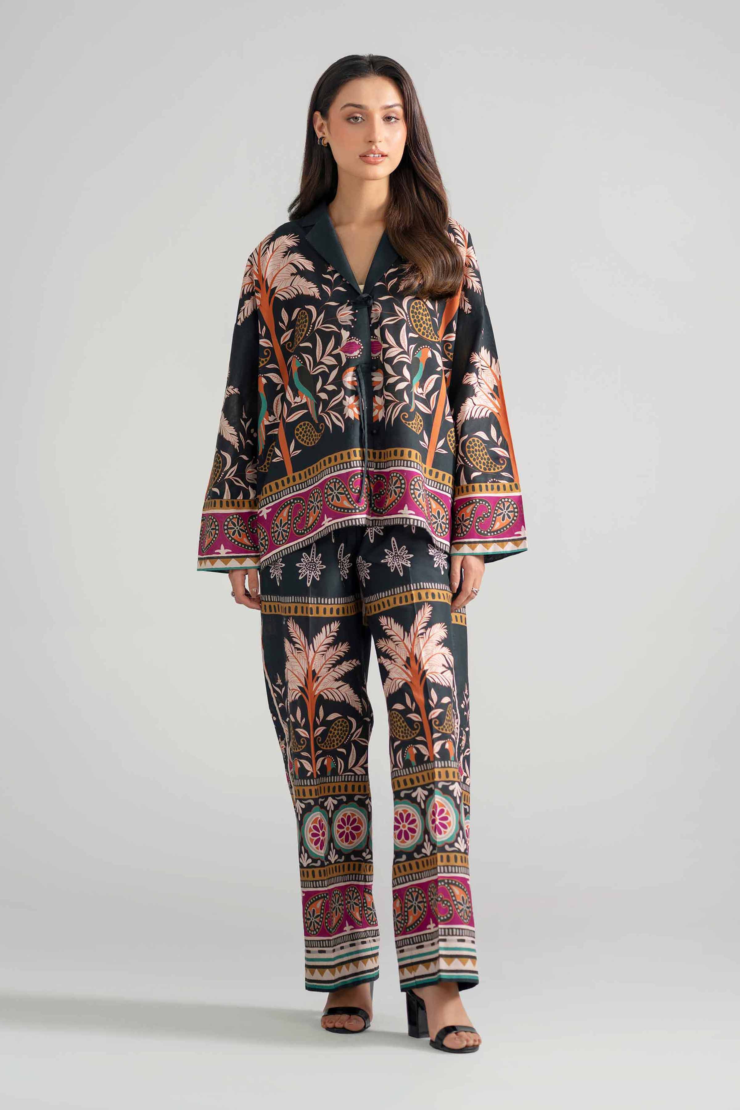 2 Piece - Printed Suit - AS26-65