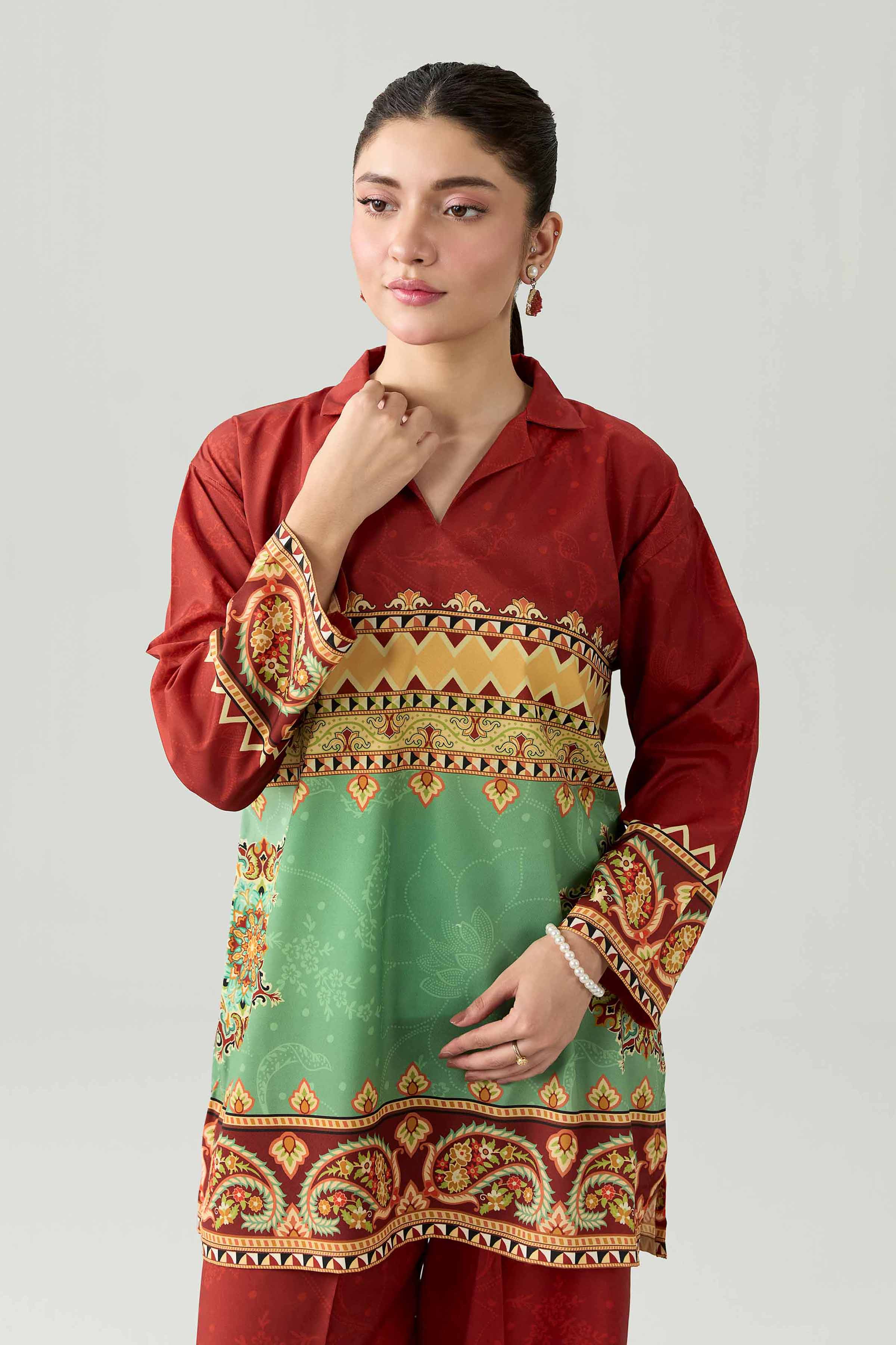 2 Piece - Printed Suit - AS26-77