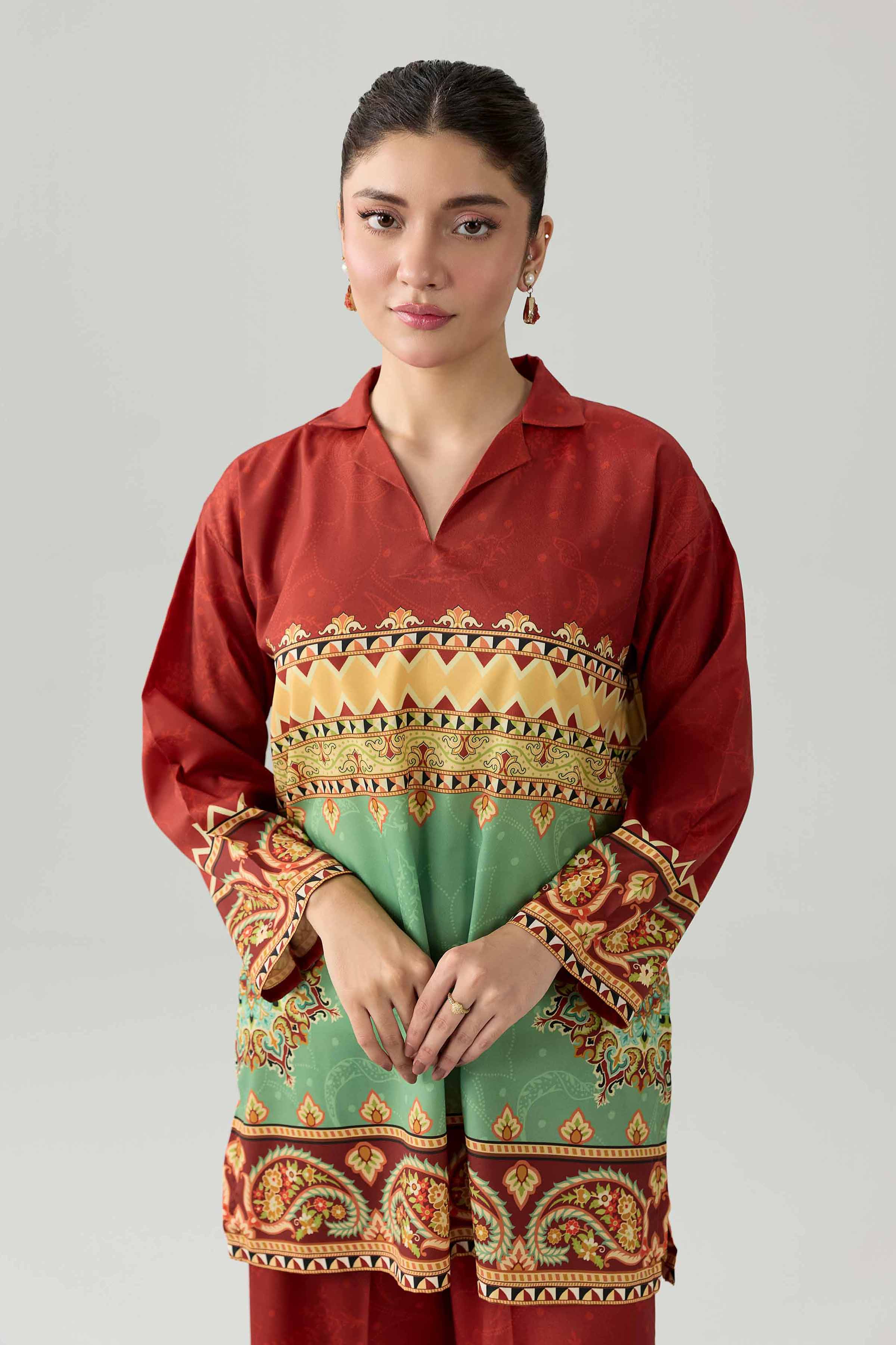 2 Piece - Printed Suit - AS26-77