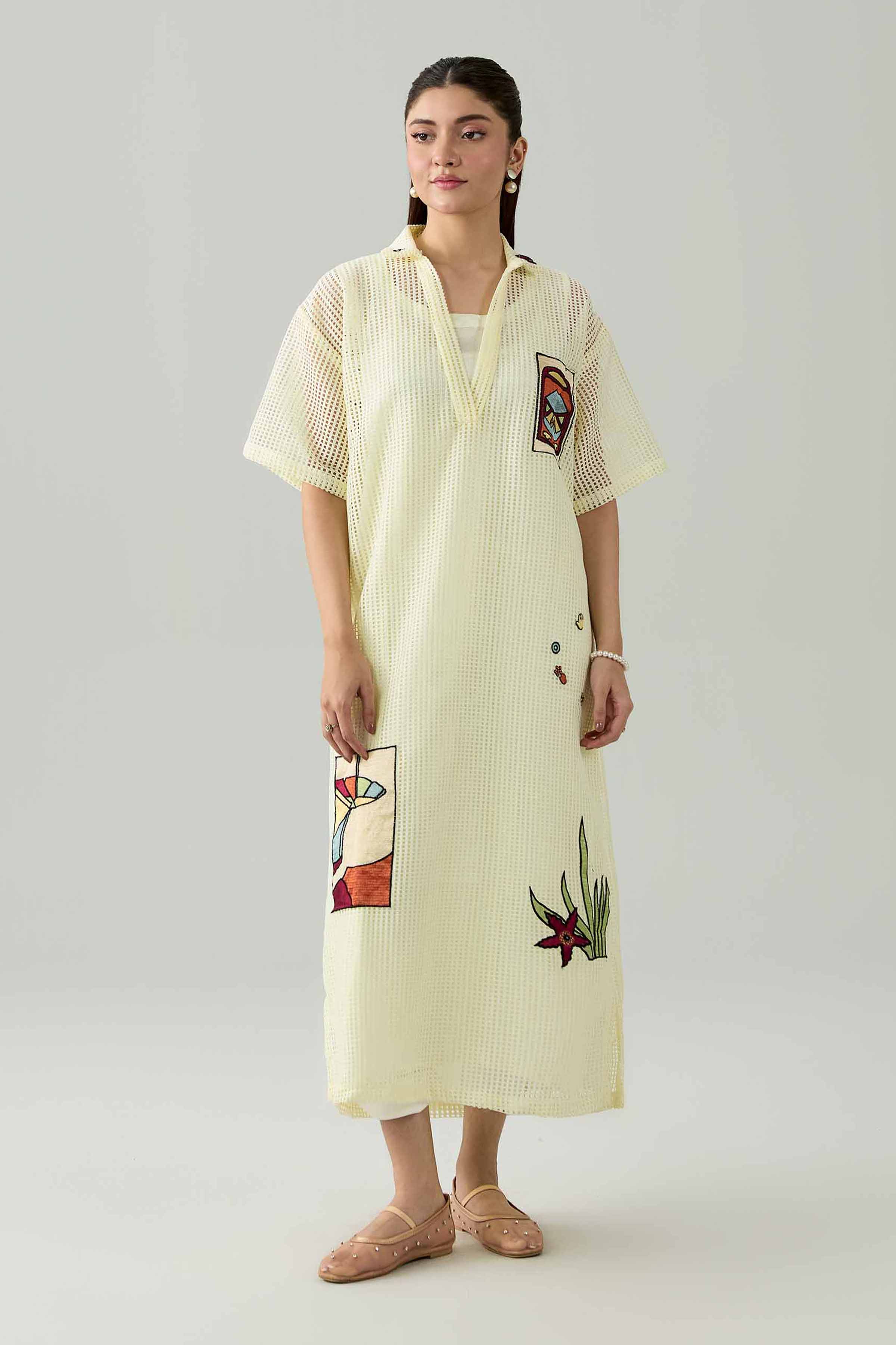 Embroidered Dress - AS26-87