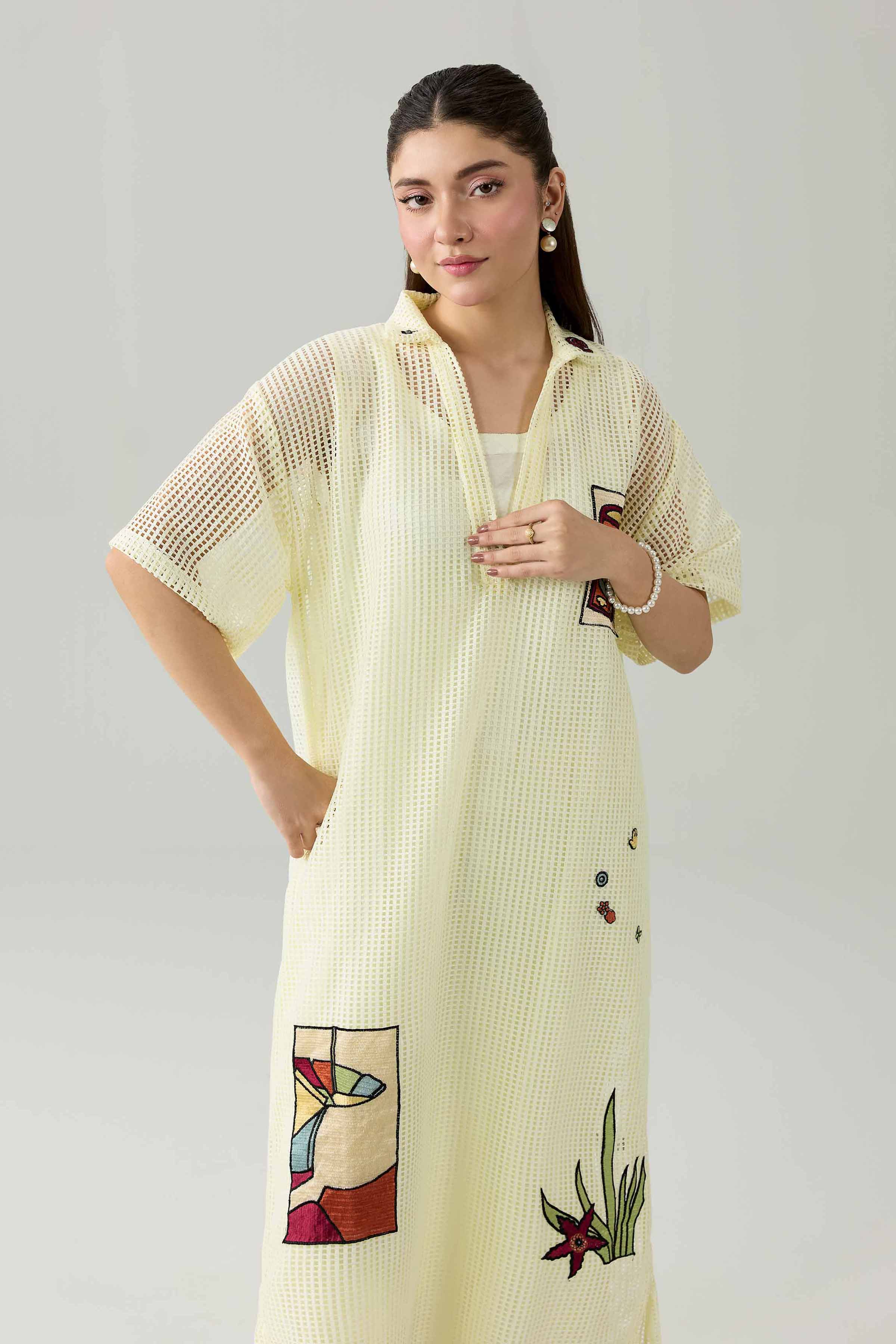 Embroidered Dress - AS26-87