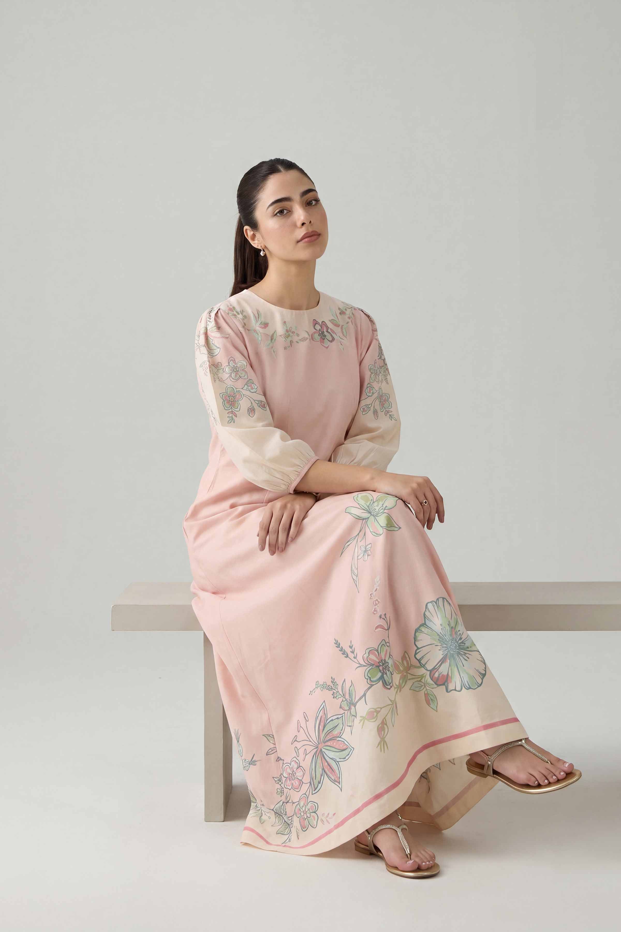Printed Dress - AS26-94