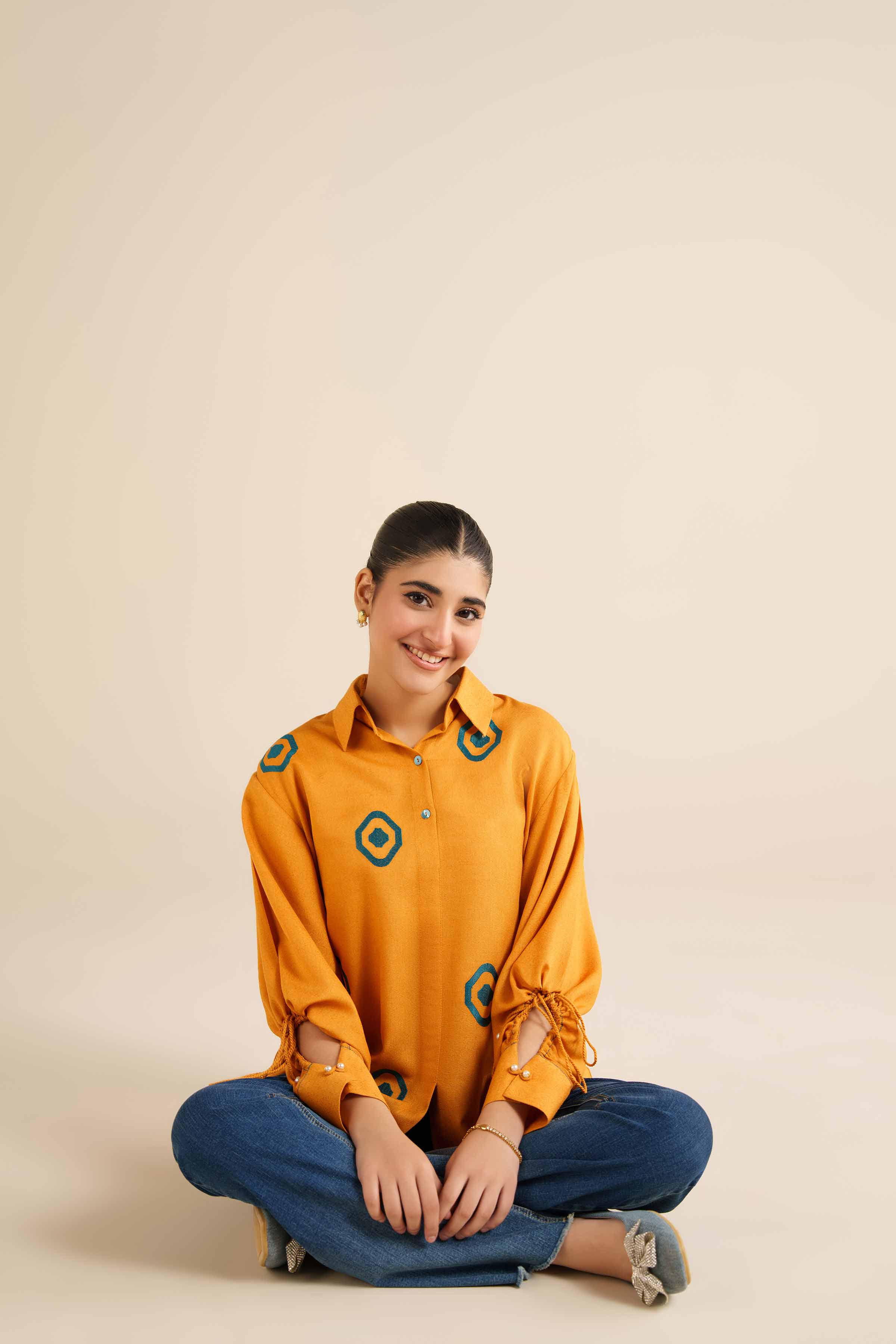Embroidered Tunic - AW25-06 for Women - Pret Collection | Nishat | Shop Online