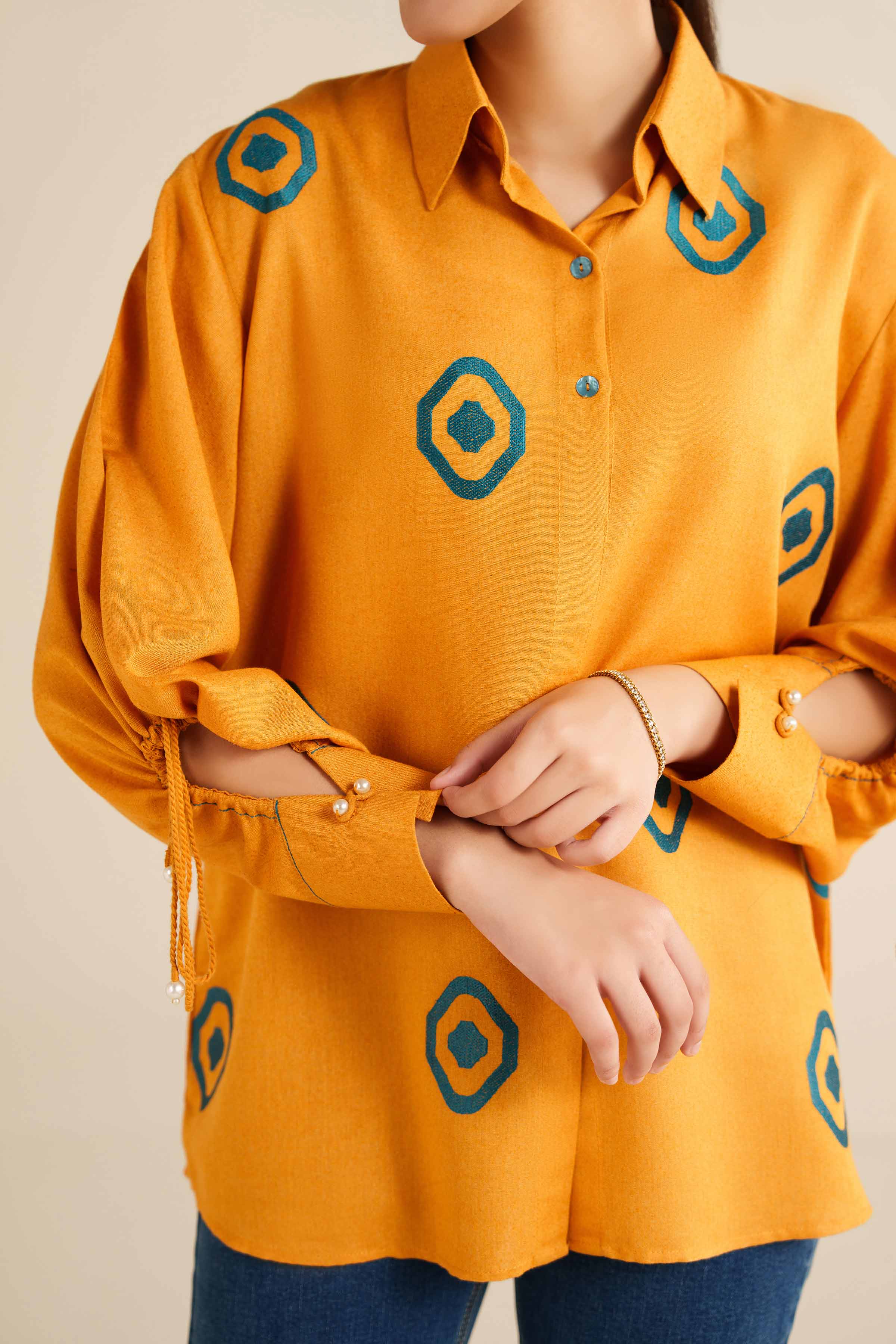 Embroidered Tunic - AW25-06 for Women - Pret Collection | Nishat | Shop Online