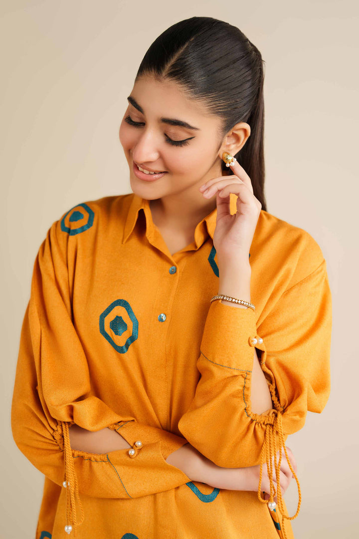 Embroidered Tunic - AW25-06 for Women - Pret Collection | Nishat | Shop Online