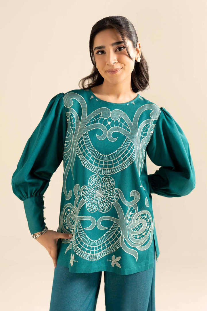 2 Piece - Embroidered Suit - AW25-07 for Women - Pret Collection | Nishat | Shop Online