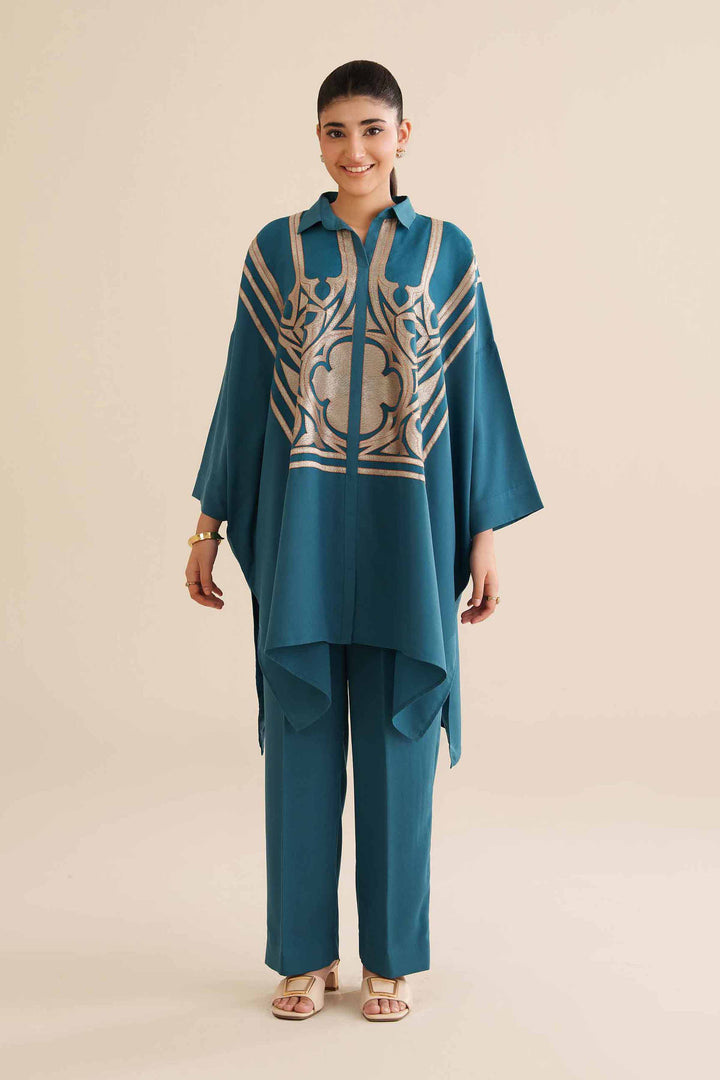 2 Piece - Embroidered Suit - AW25-08 for Women - Pret Collection | Nishat | Shop Online