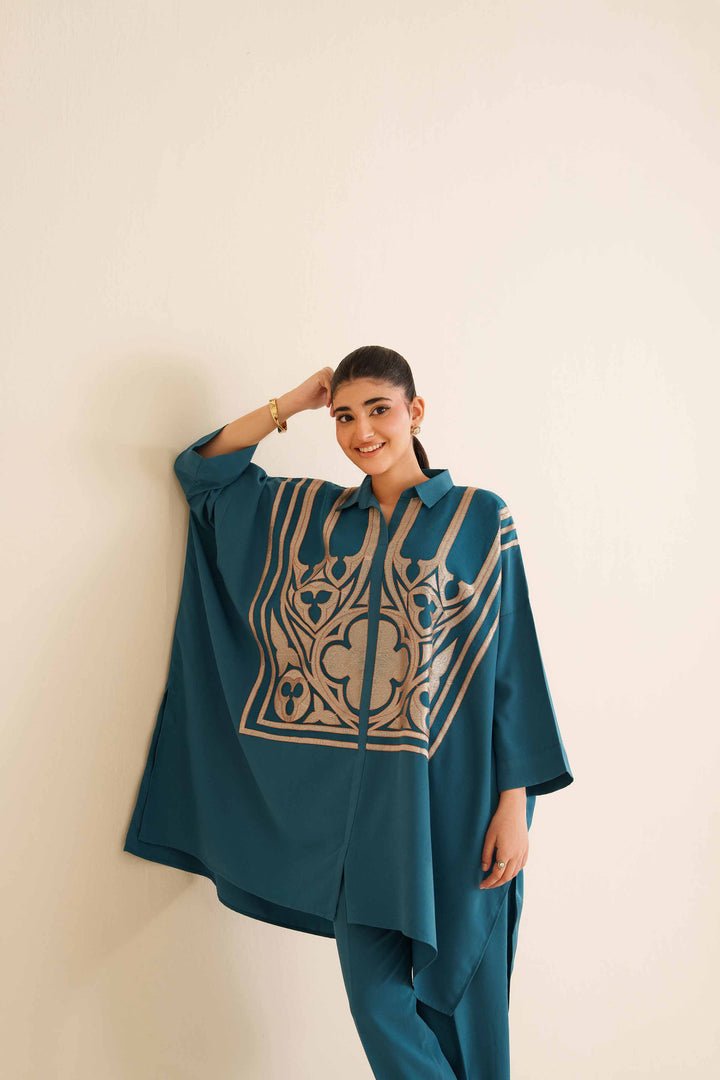 2 Piece - Embroidered Suit - AW25-08 for Women - Pret Collection | Nishat | Shop Online