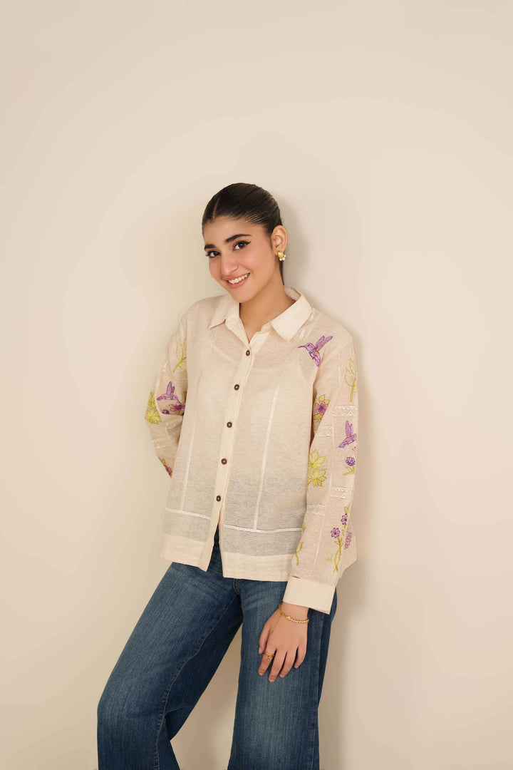 Embroidered Tunic - AW25-14 for Women - Pret Collection | Nishat | Shop Online