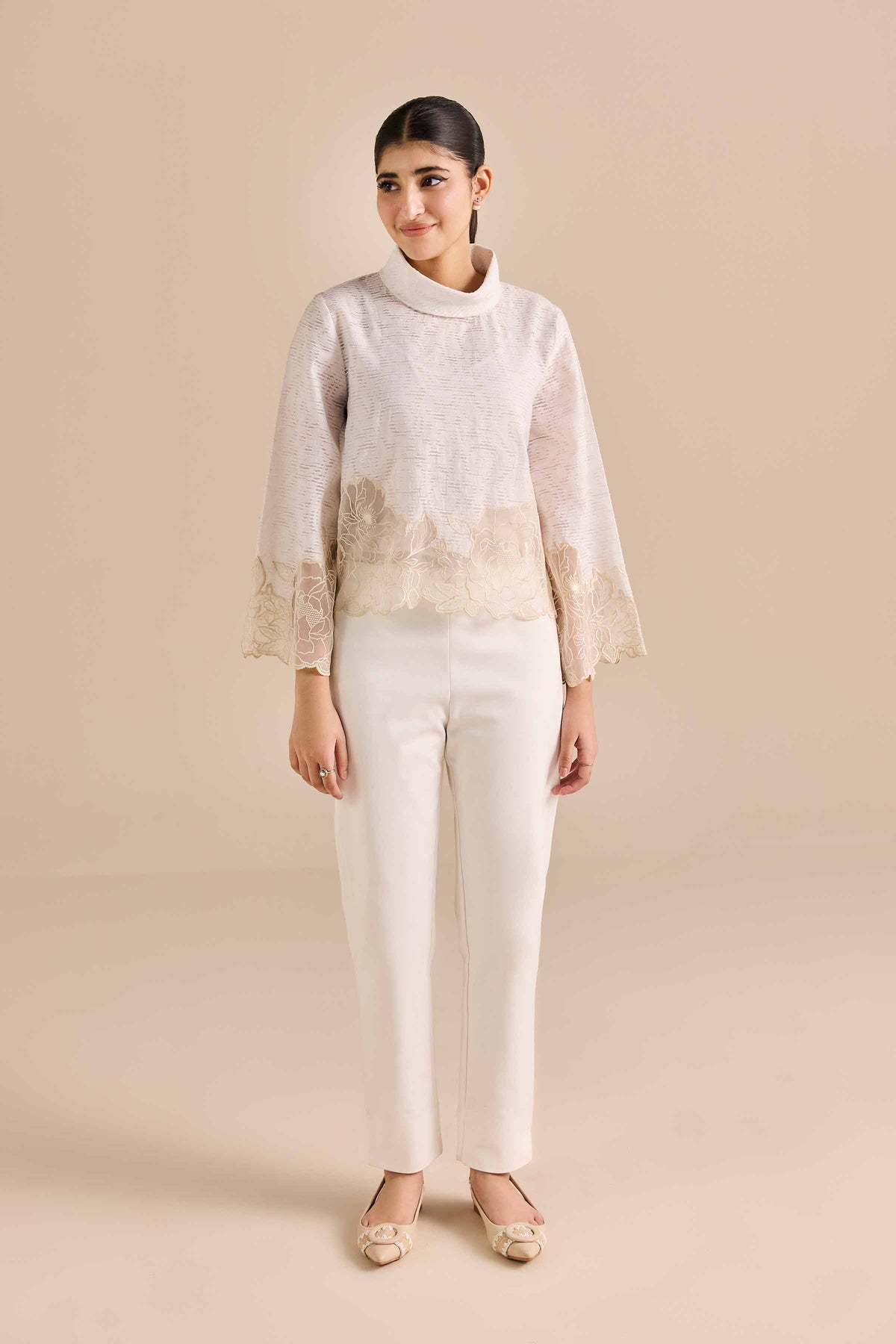 Embroidered Tunic - AW25-16 for Women - Pret Collection | Nishat | Shop Online