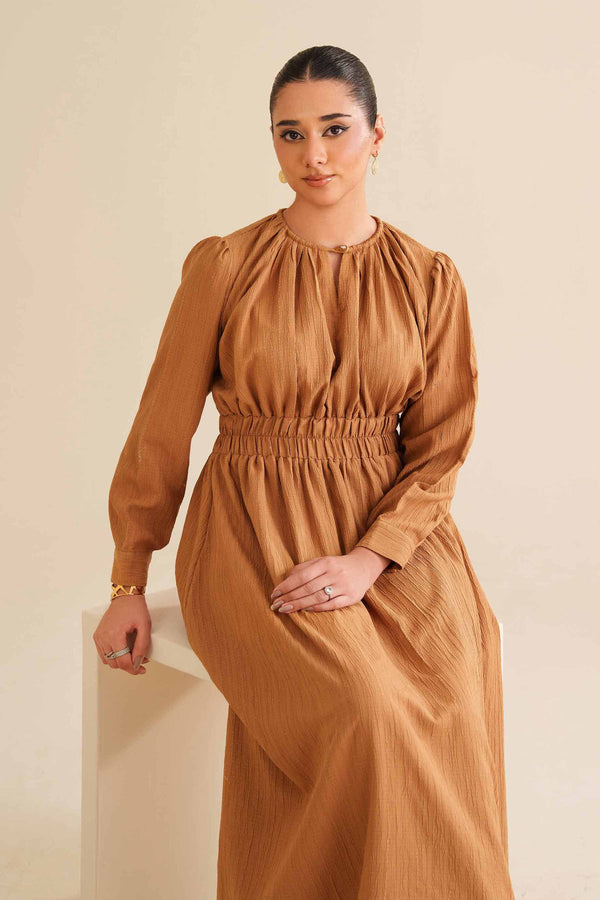 Basic Dress - AW25-23 for Women - Pret Collection | Nishat | Shop Online