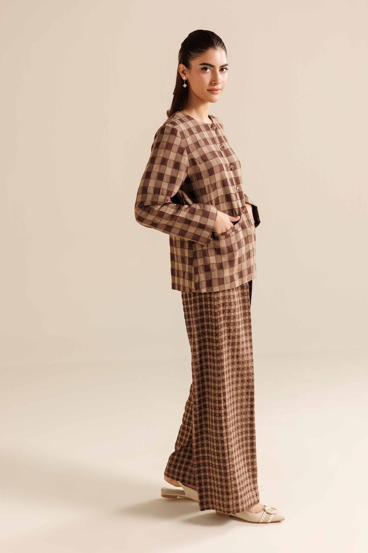 2 Piece - Printed Suit - AW25-25 for Women - Pret Collection | Nishat | Shop Online