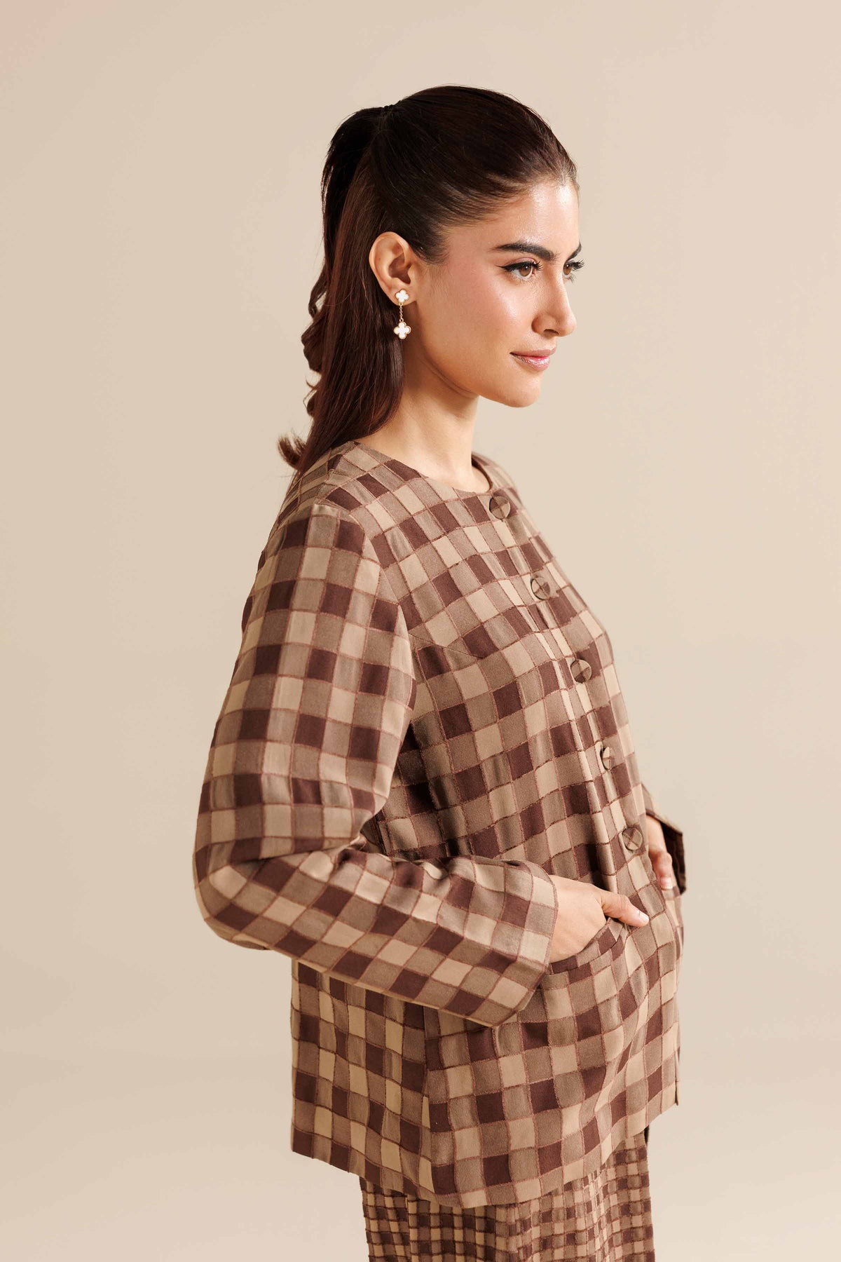 2 Piece - Printed Suit - AW25-25 for Women - Pret Collection | Nishat | Shop Online