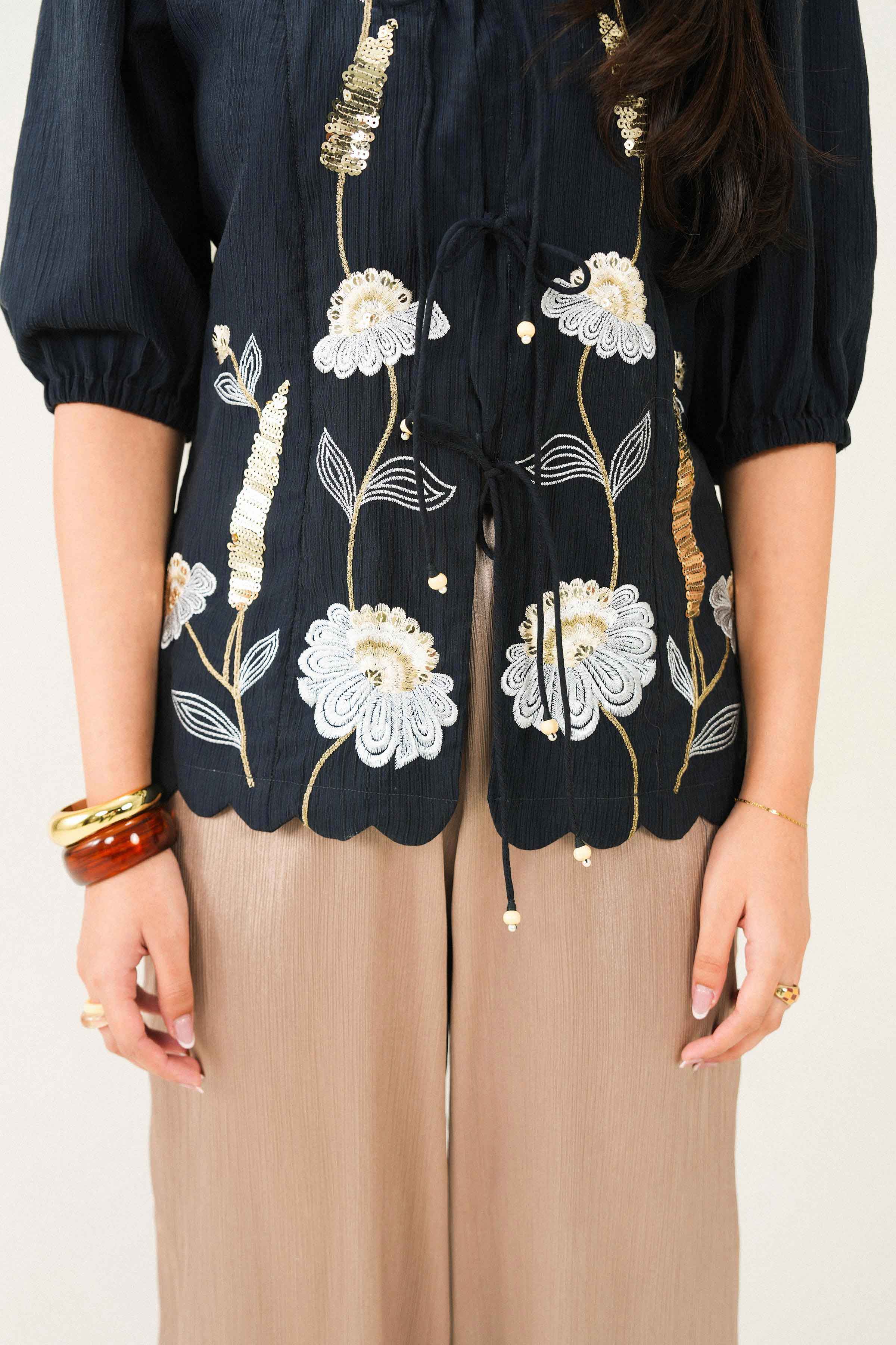 Embroidered Tunic - AW25-28 for Women - Pret Collection | Nishat | Shop Online 