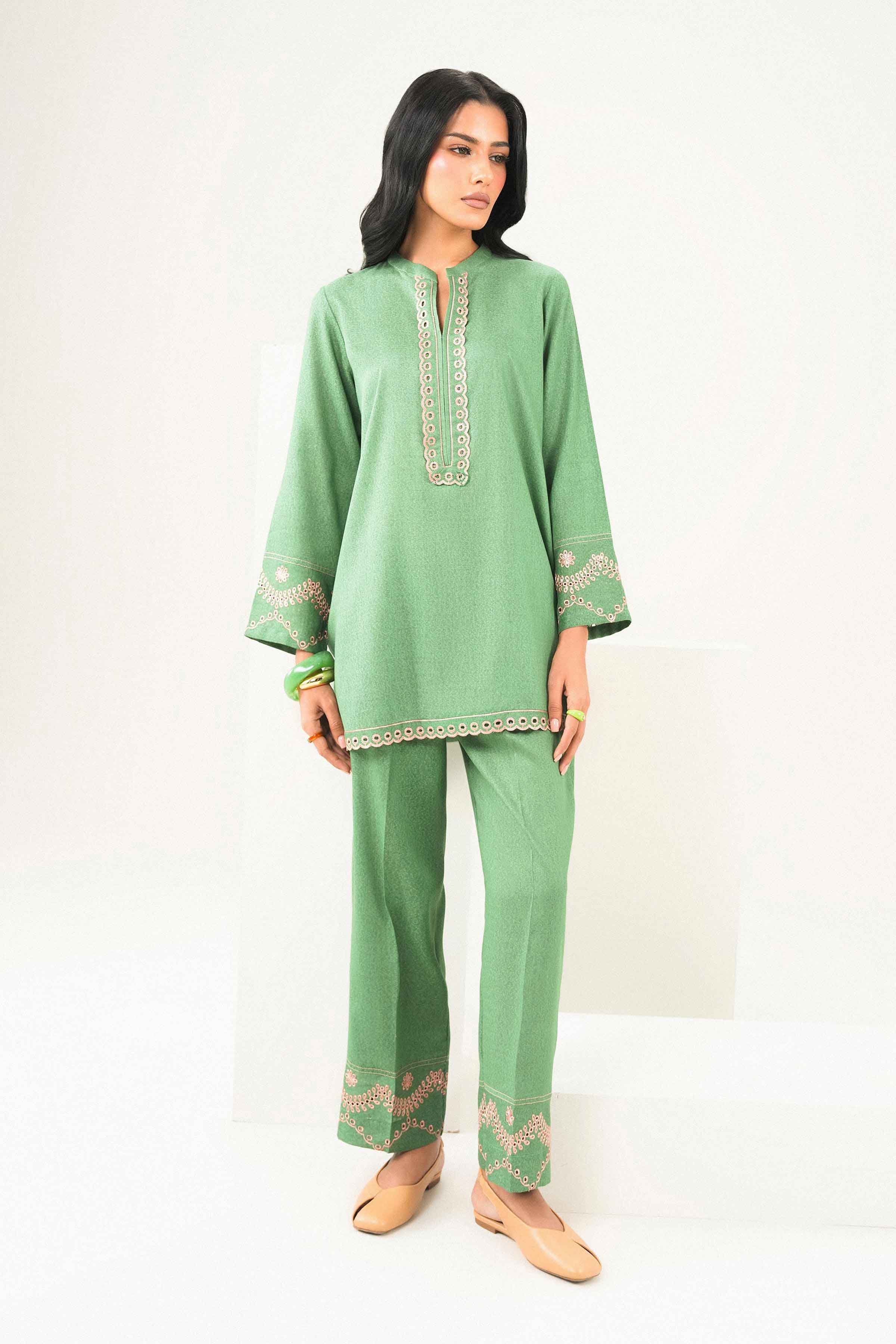 2 Piece - Embroidered Suit - AW25-31 for Women - Pret Collection | Nishat | Shop Online 