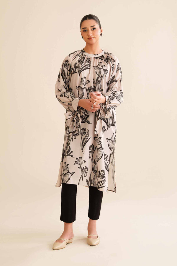 Printed Tunic - AW25-34 for Women - Pret Collection | Nishat | Shop Online