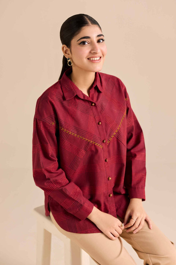 Basic Tunic - AW25-41 for Women - Pret Collection | Nishat | Shop Online