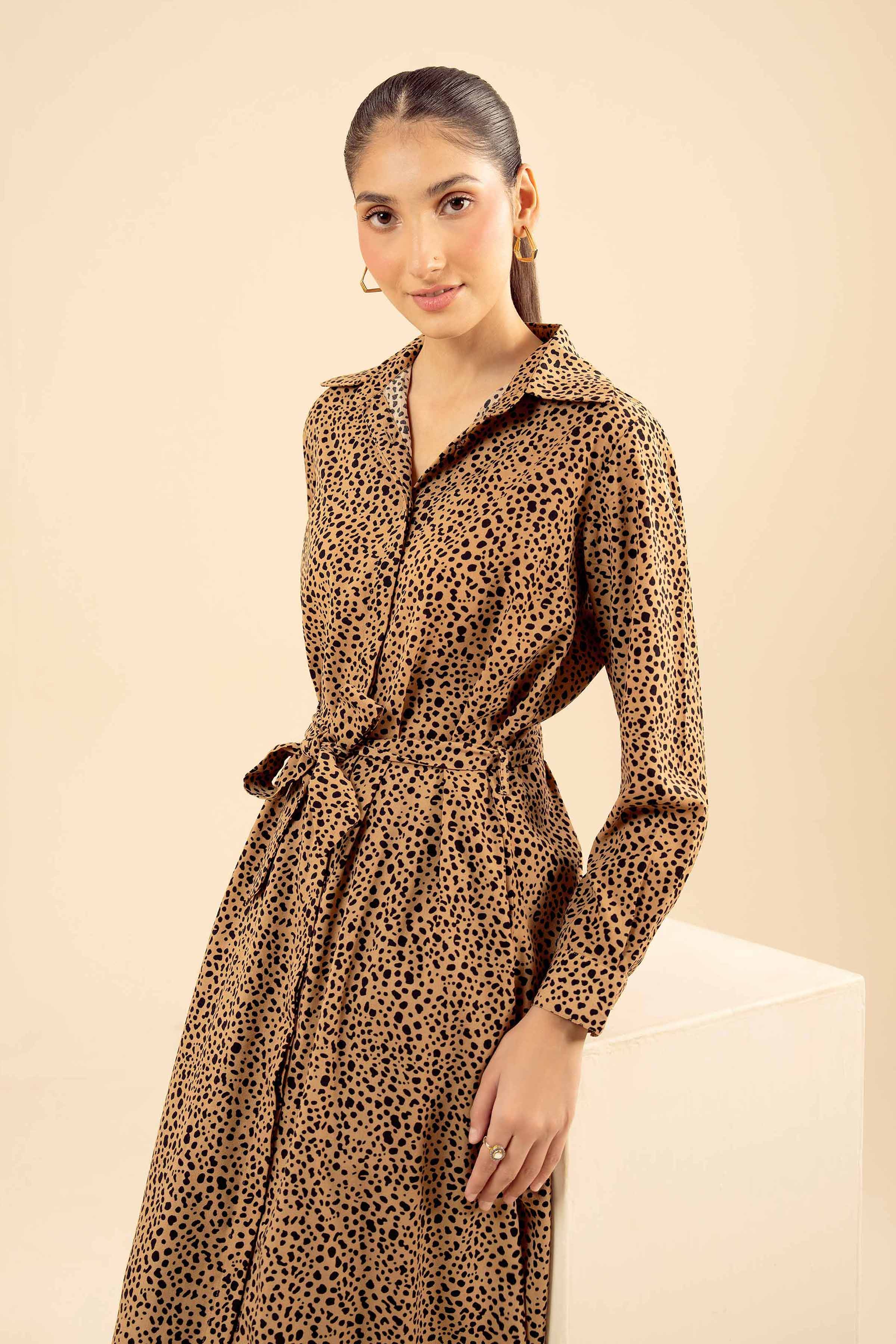 Printed Dress - AW25-42 for Women - Pret Collection | Nishat | Shop Online