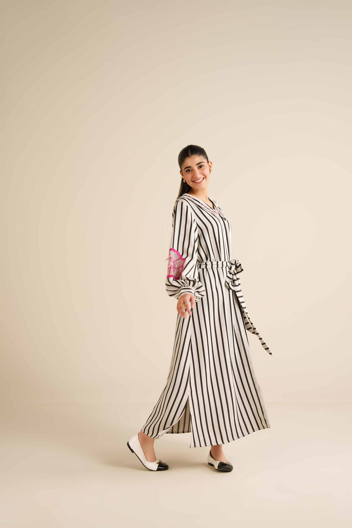 Printed Dress - AW25-44 for Women - Pret Collection | Nishat | Shop Online