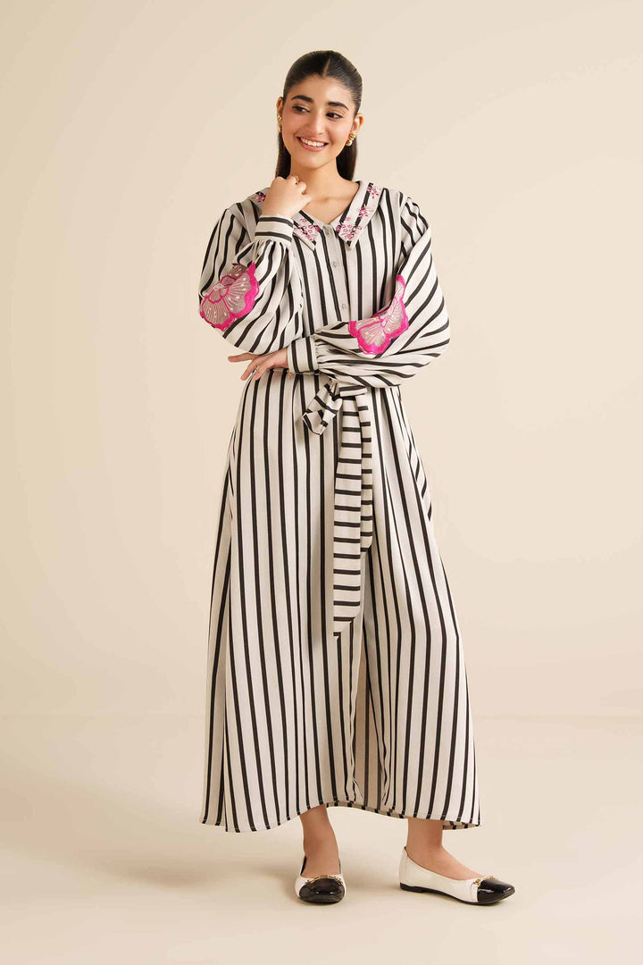 Printed Dress - AW25-44 for Women - Pret Collection | Nishat | Shop Online