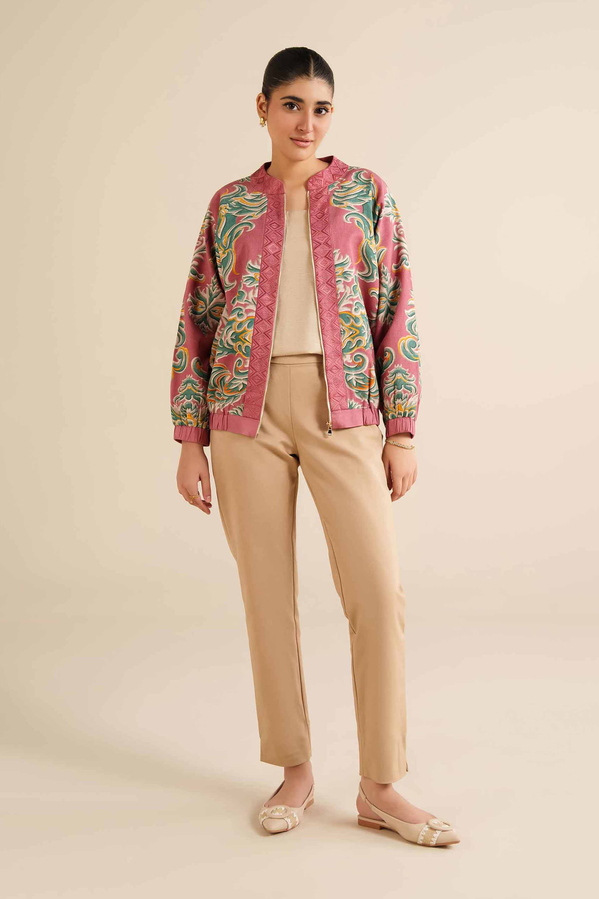 Printed Dress - AW25-57 for Women - Pret Collection | Nishat | Shop Online