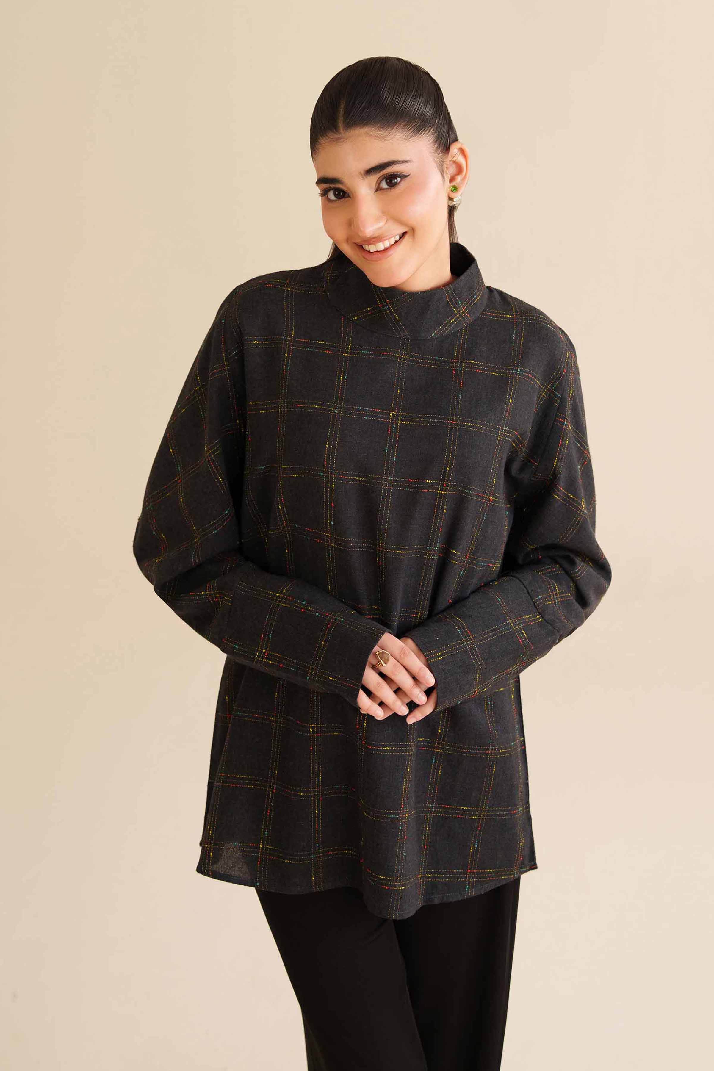 Printed Tunic - AW25-11 for Women - Pret Collection | Nishat | Shop Online