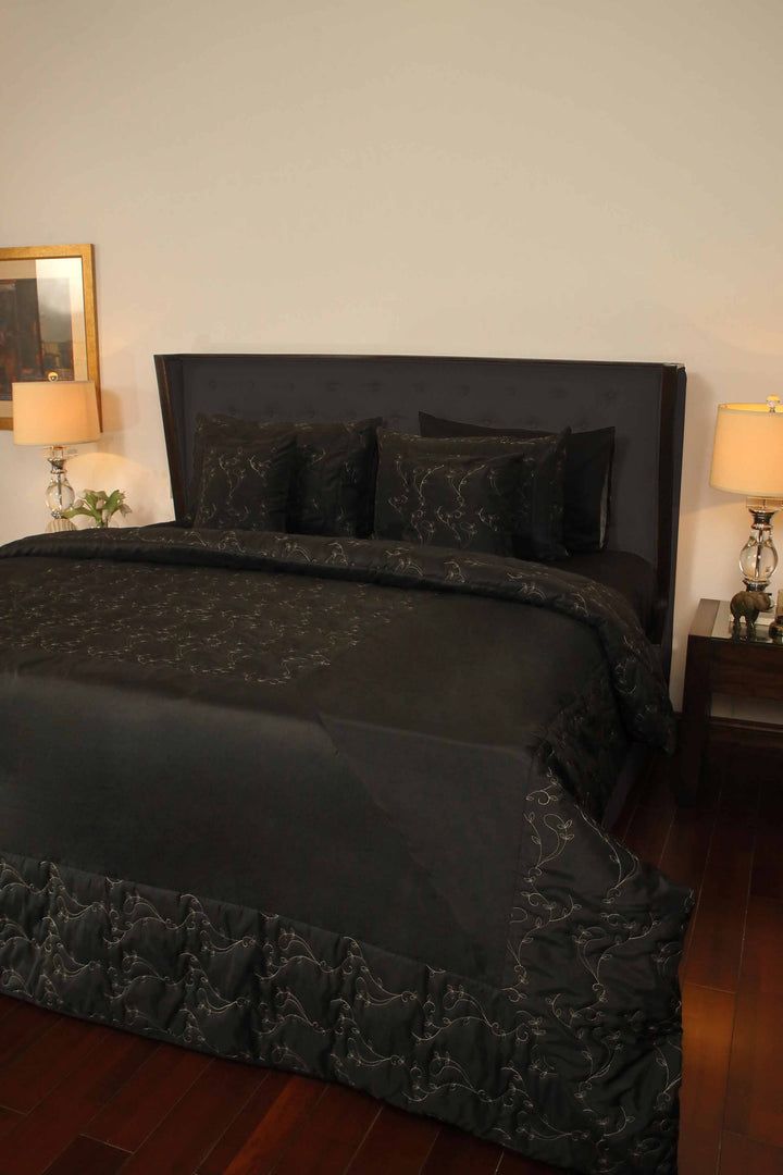 Bridal Bed Rod Silk Black