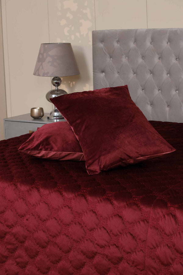 Bed Spread King Maroon