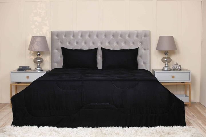 Bed Spread King Black