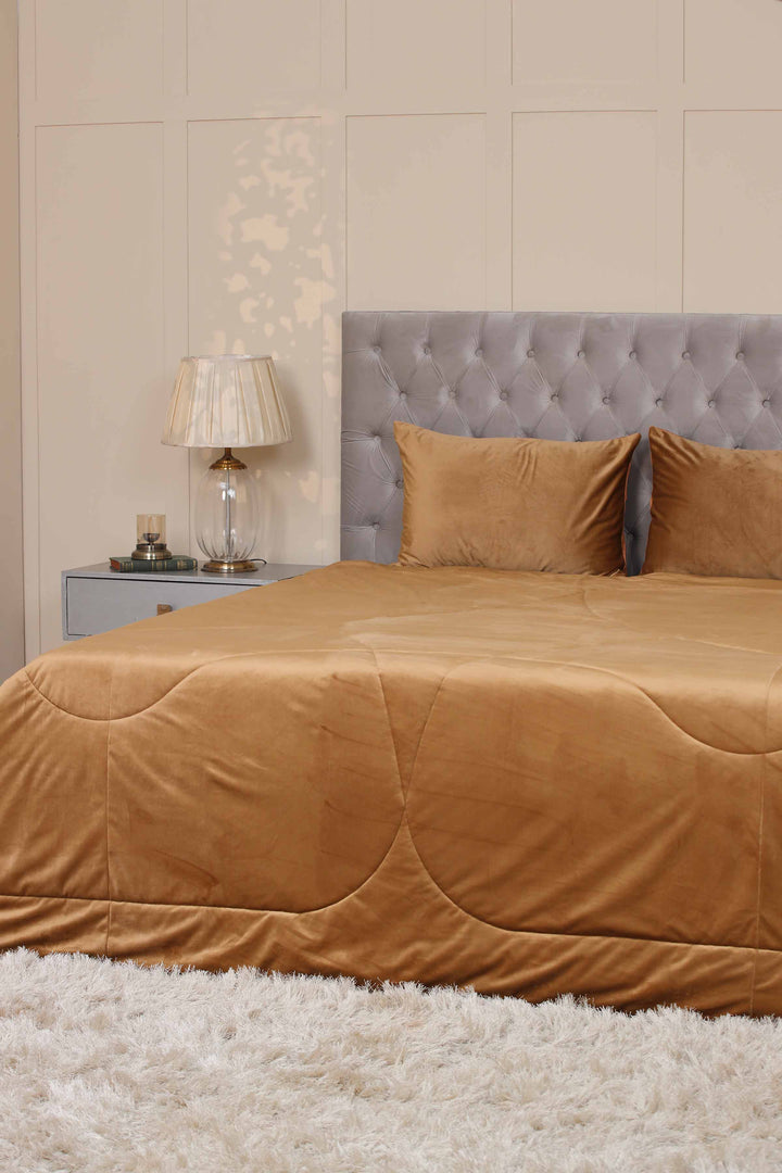 Bed Spread King Beige