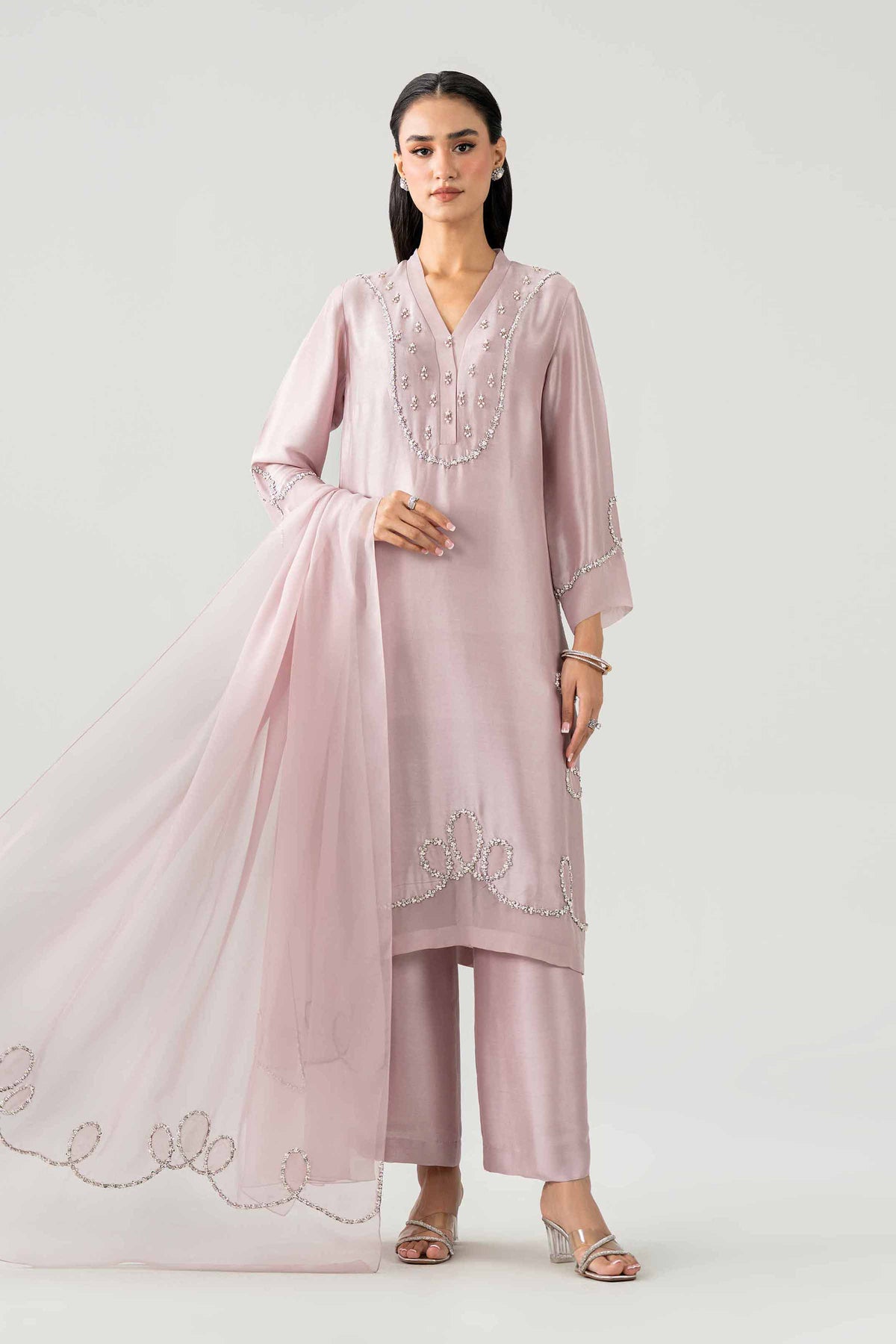 3 Piece - Embroidered Suit - CBS26-01  for Women - Boutique Collection | Nishat | Shop Online
