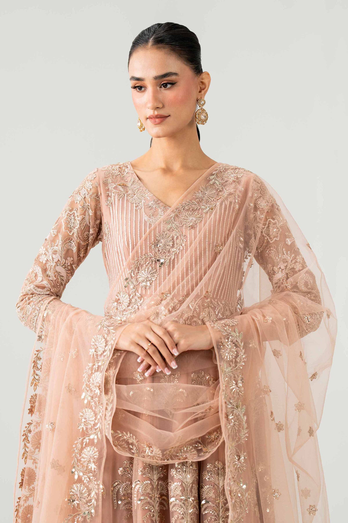 2 Piece - Embroidered Suit - CBS26-06  for Women - Boutique Collection | Nishat | Shop Online