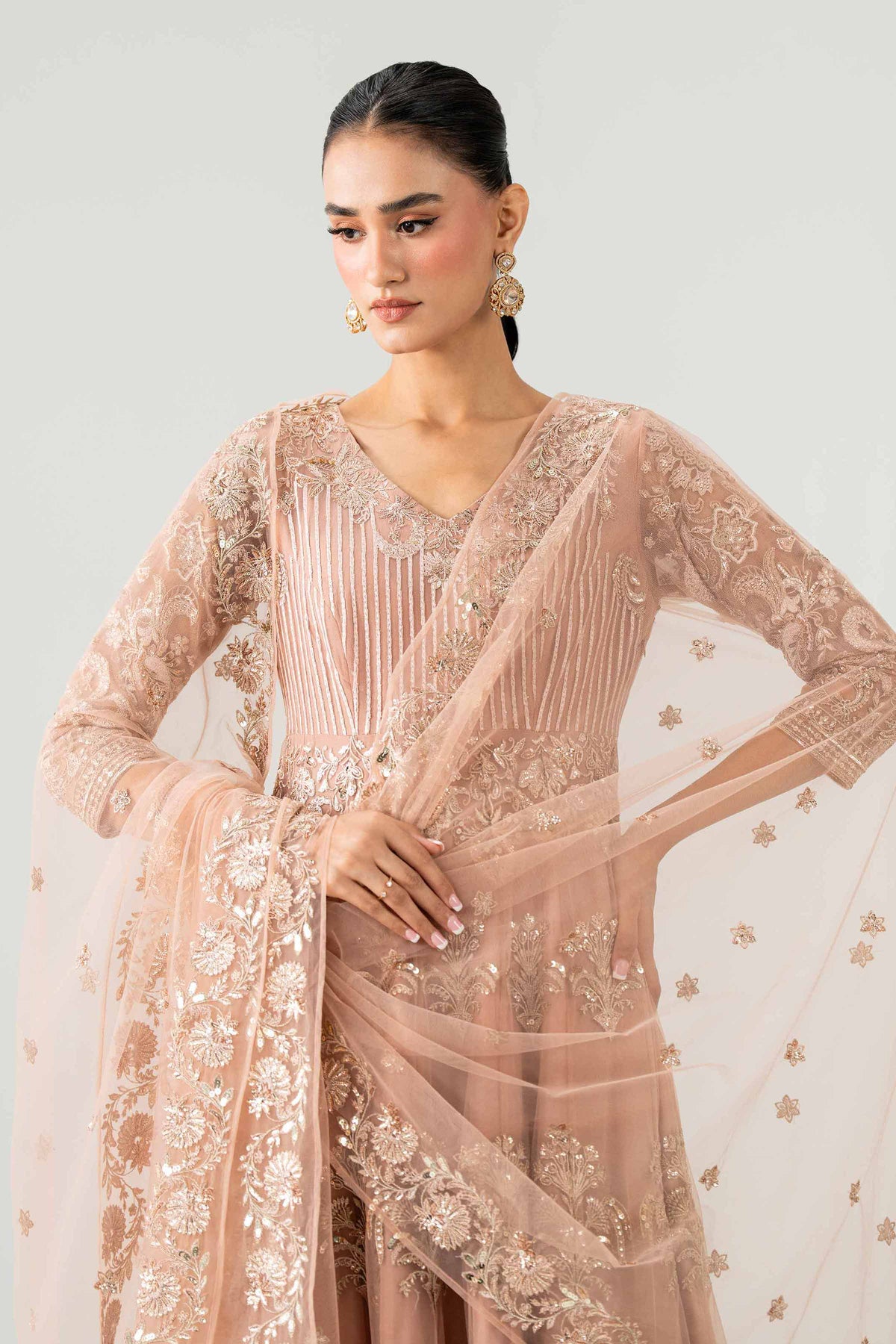 2 Piece - Embroidered Suit - CBS26-06  for Women - Boutique Collection | Nishat | Shop Online