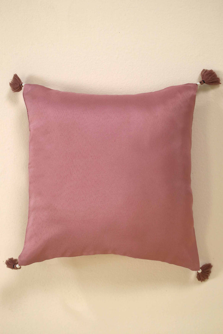 Cushion Cover Rod Silk Chocolate