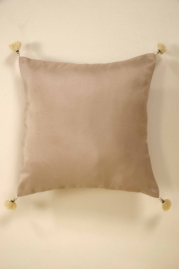 Cushion Cover Coffee Rod Silk